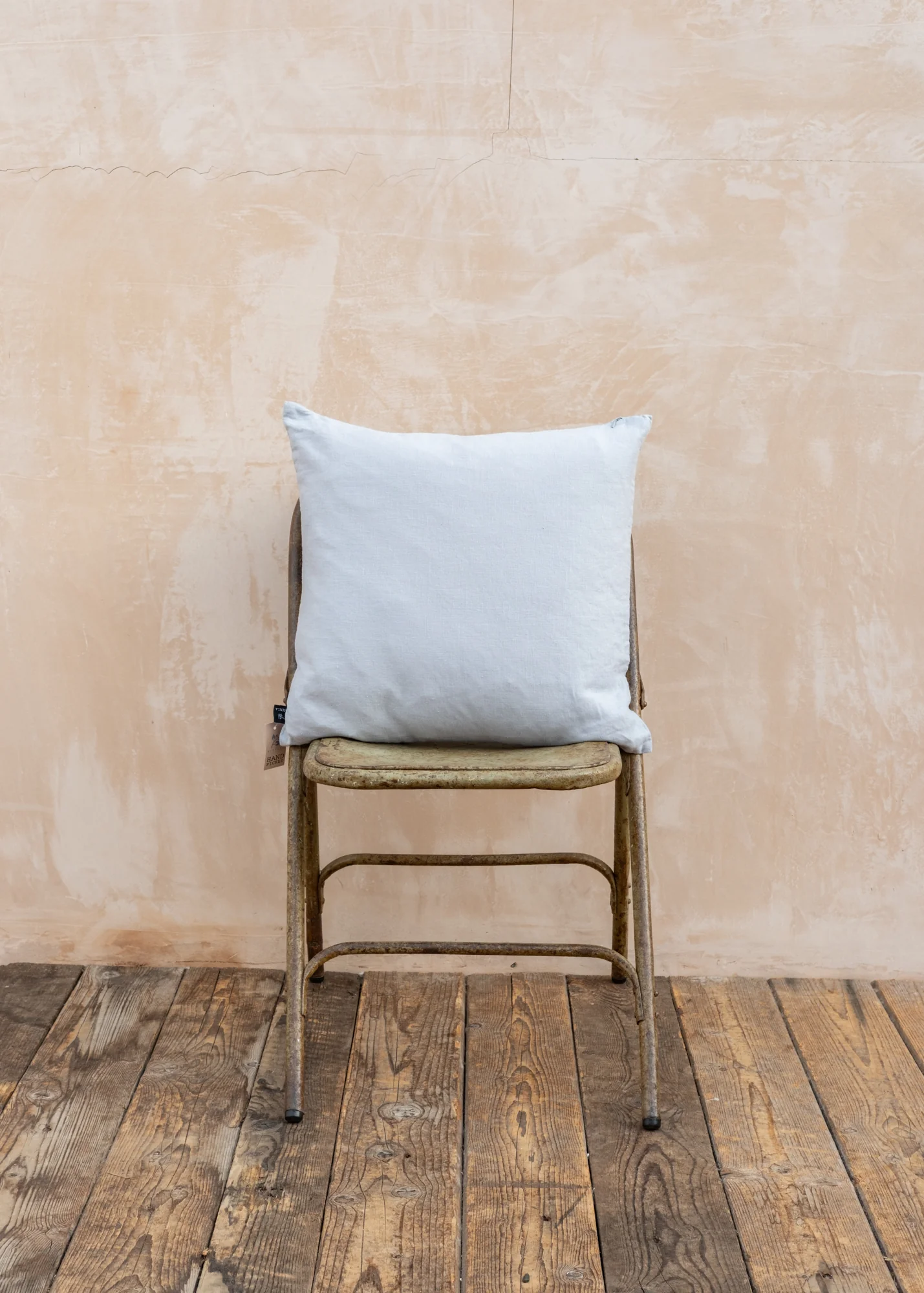 Sunshine Linen Cushion in Heavenly, 50cm x 50cm