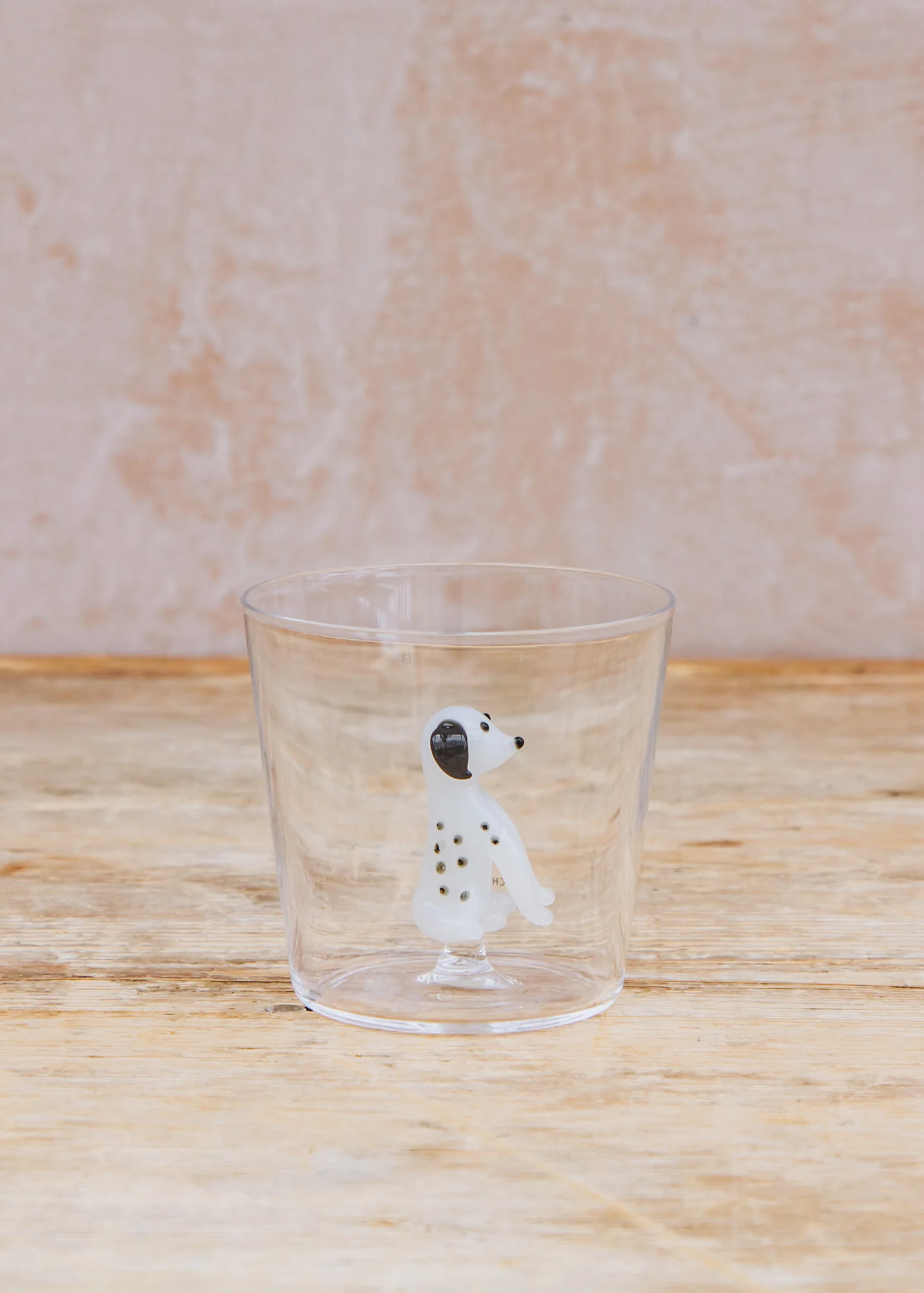 Dalmation Dog Glass Tumbler