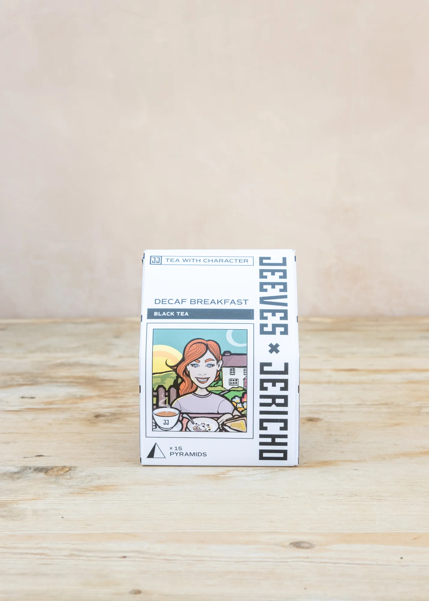 Decaf English Breakfast Pyramid Teabags, 15 bags