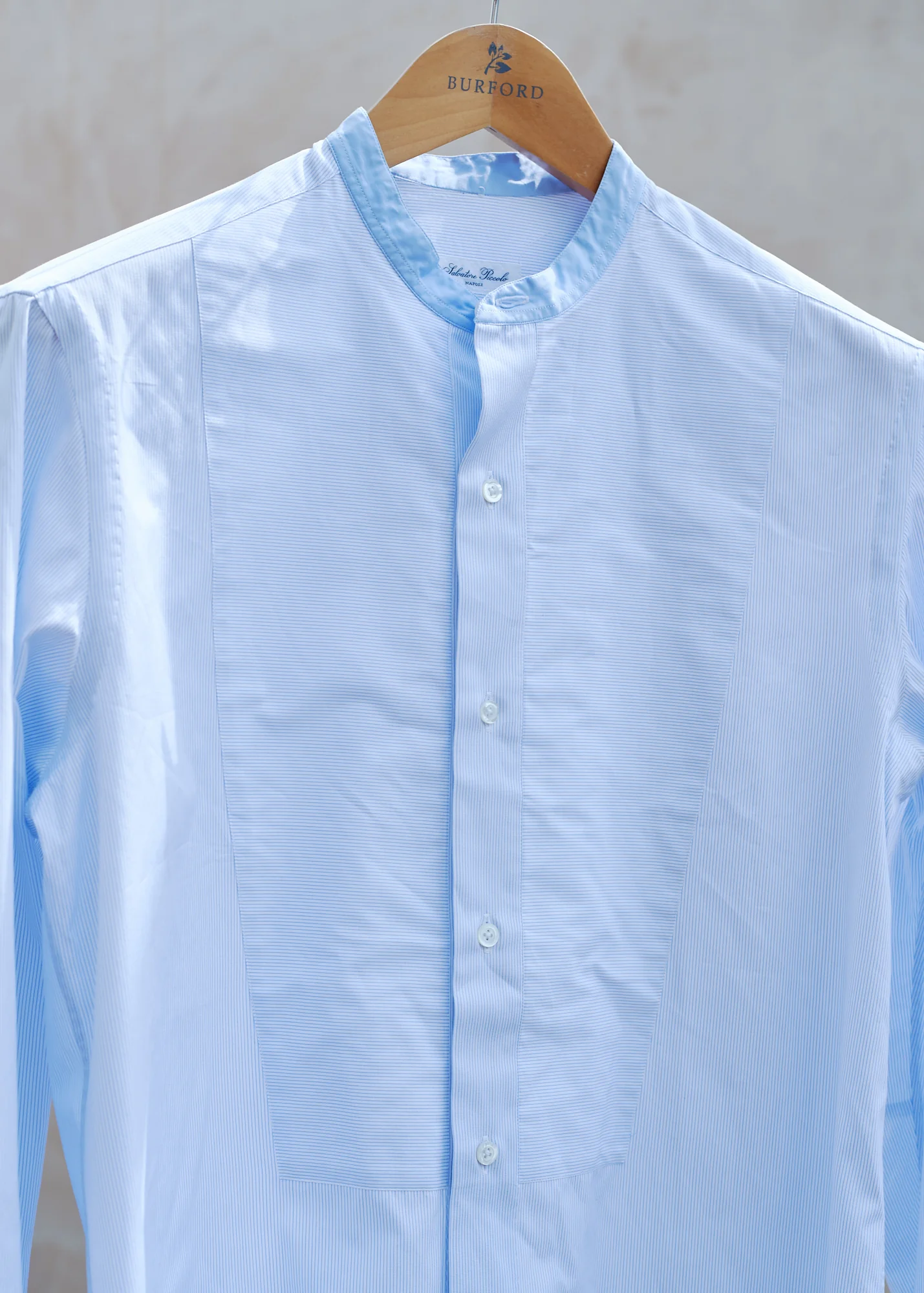 Salvatore Piccolo Fine Cotton Handmade Shirt - L - Image 4