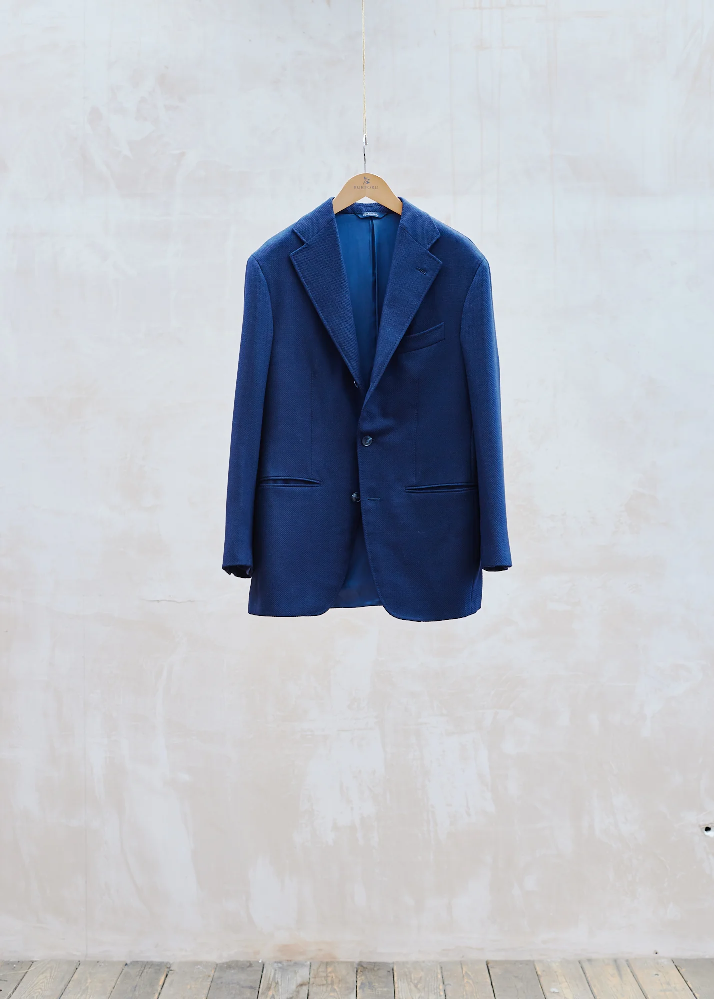 Saman Amel Wool/Cashmere Handmade Travel Blazer - L