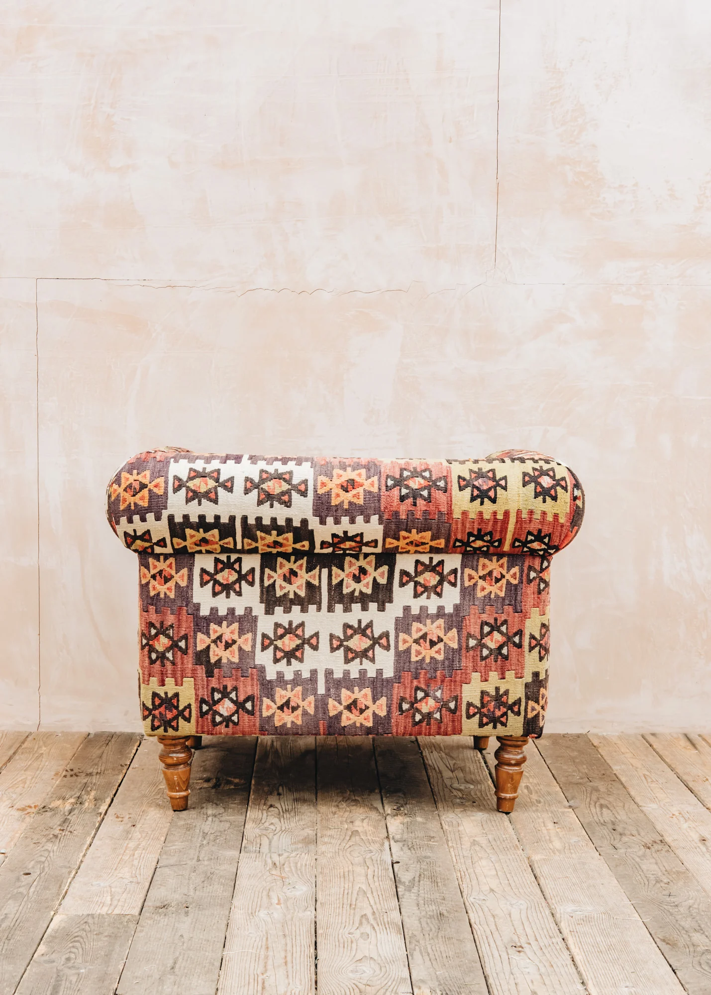 Kilim Chester Armchair, Style A - Image 4