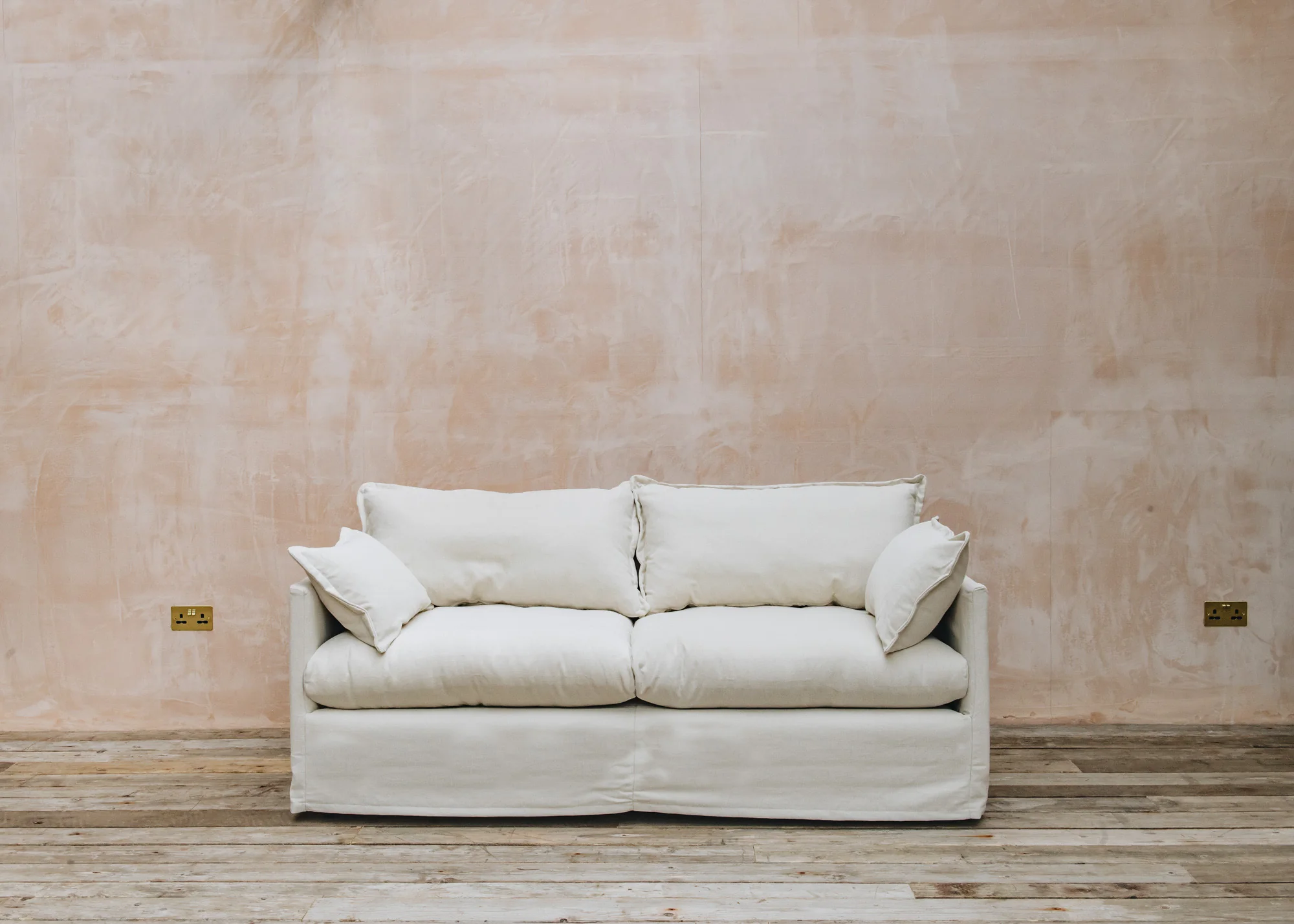 Lily Sofas in Porridge Linen - Image 2