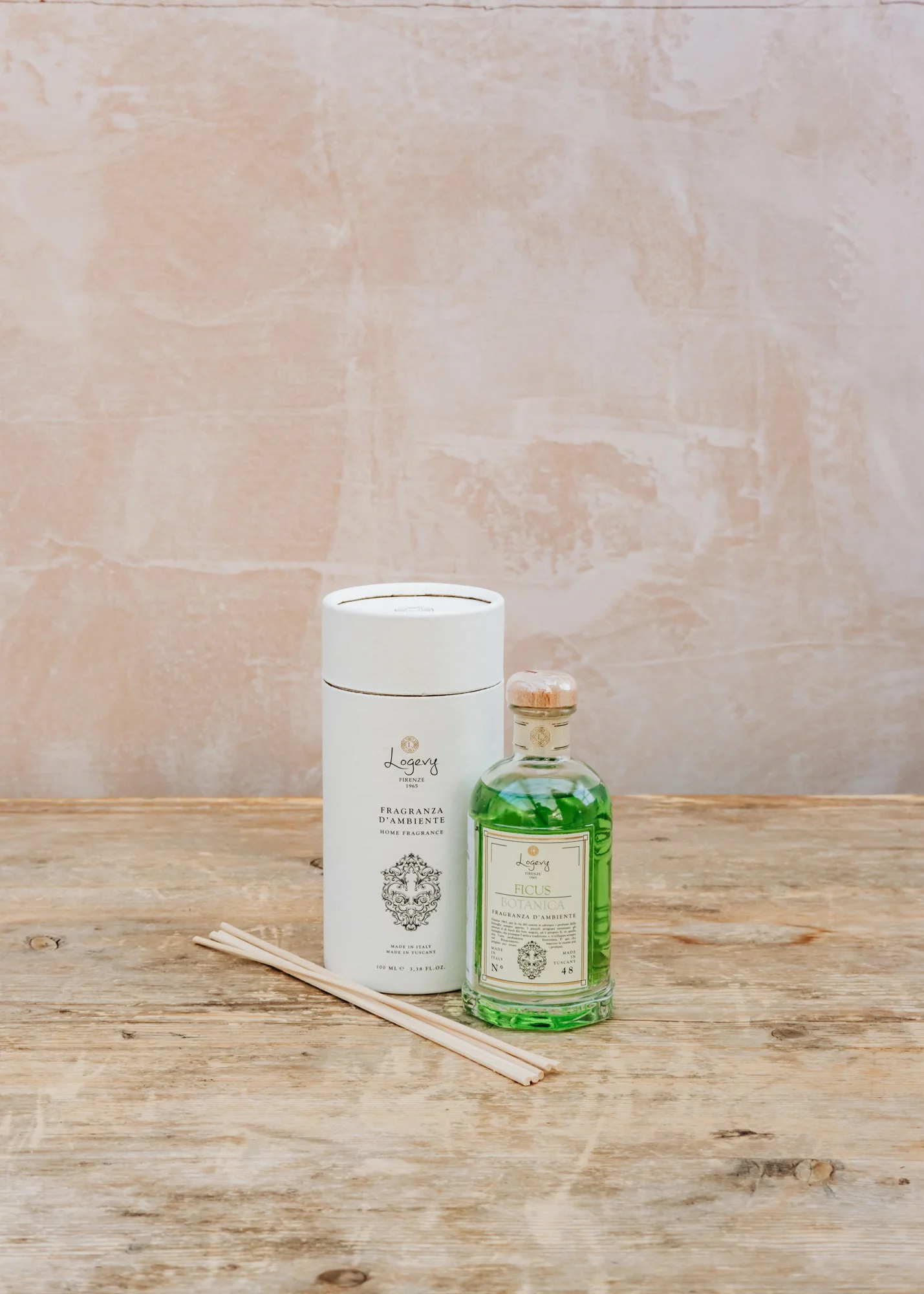 'Ficus Botanica' - Botanical Ficus Reed Diffuser, 100ml