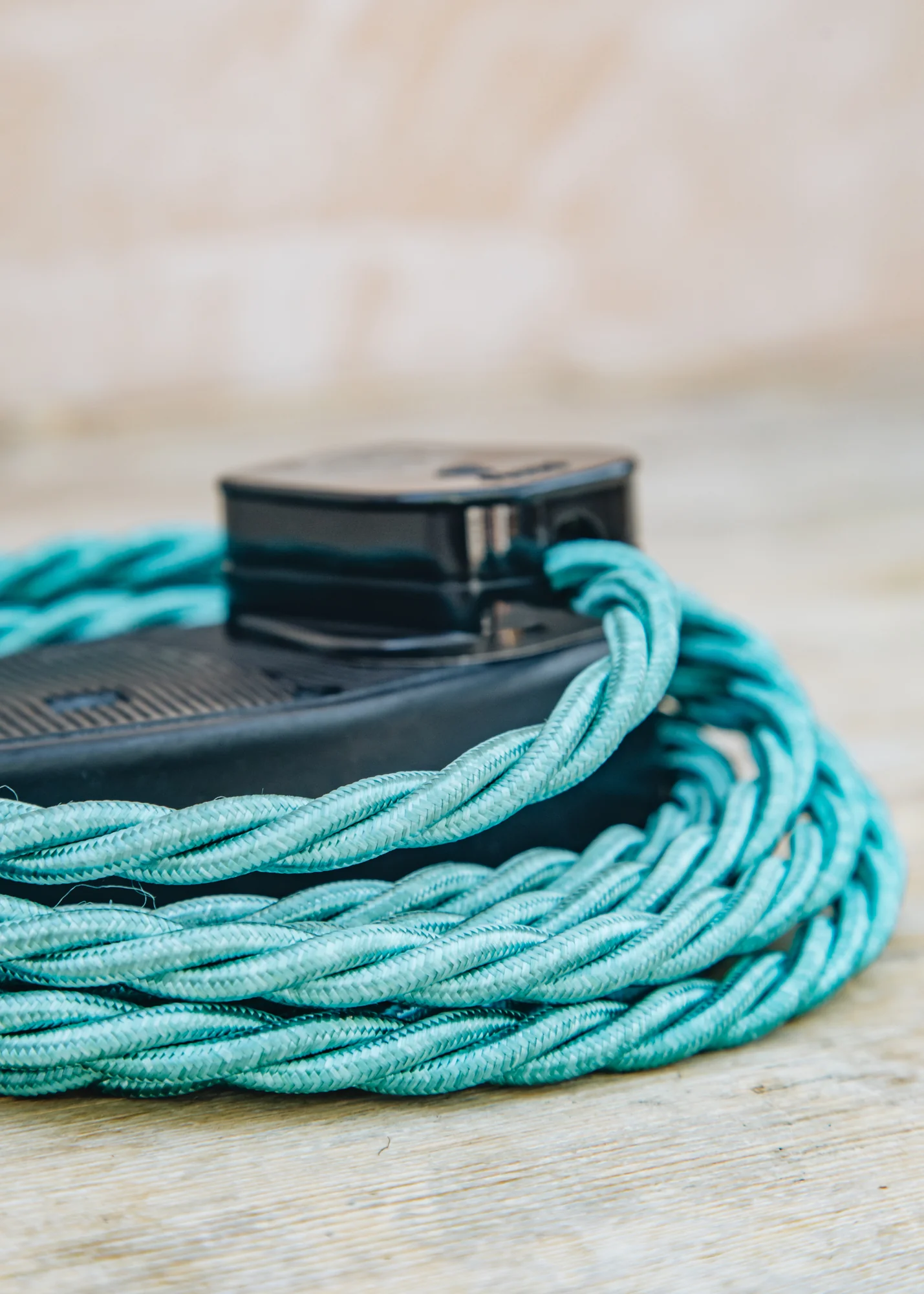 Malachite 3m Extension Lead with Black Two Gang Socket - Image 3