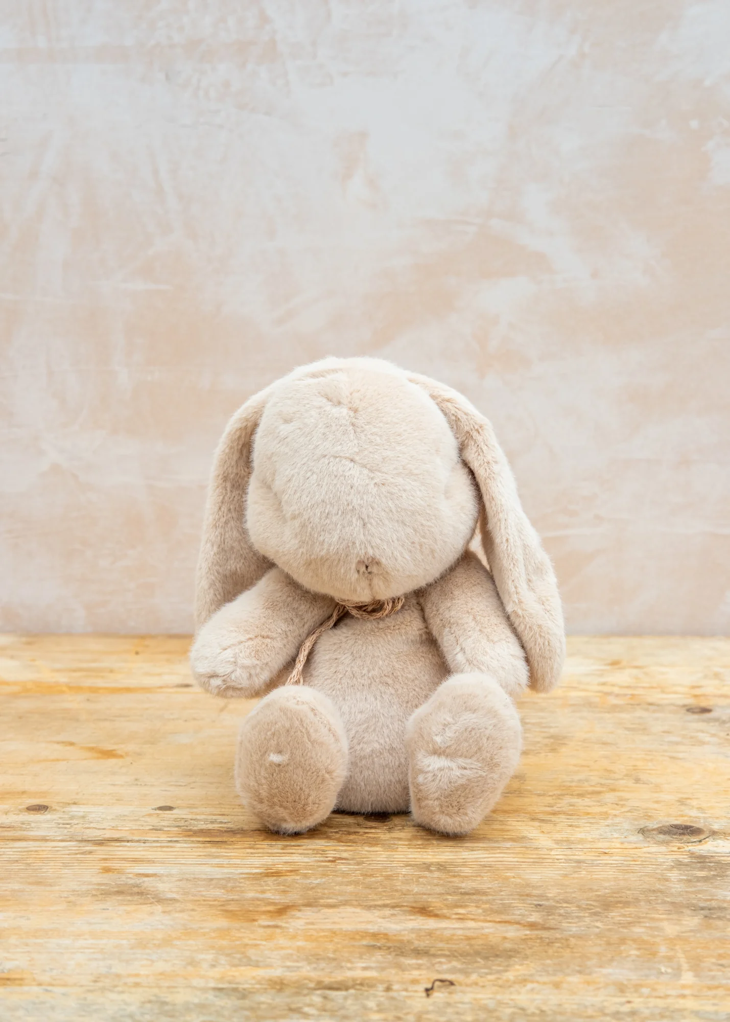 Small Plush Bunny in Latte