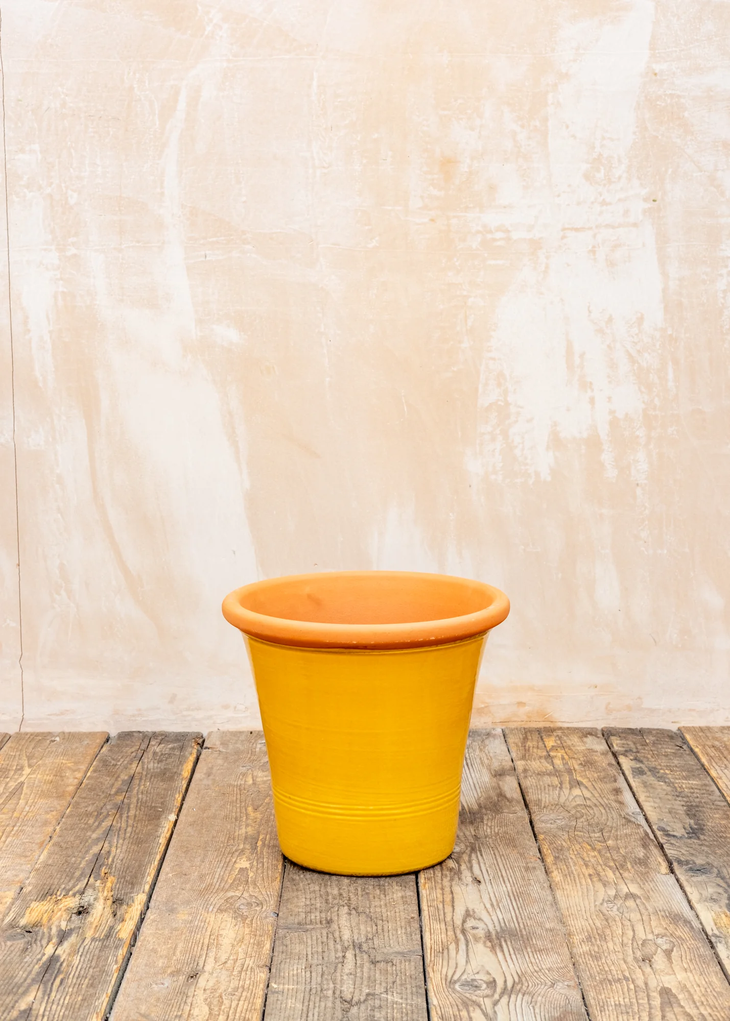 Medium Kitchen Planter in Hot Mustard