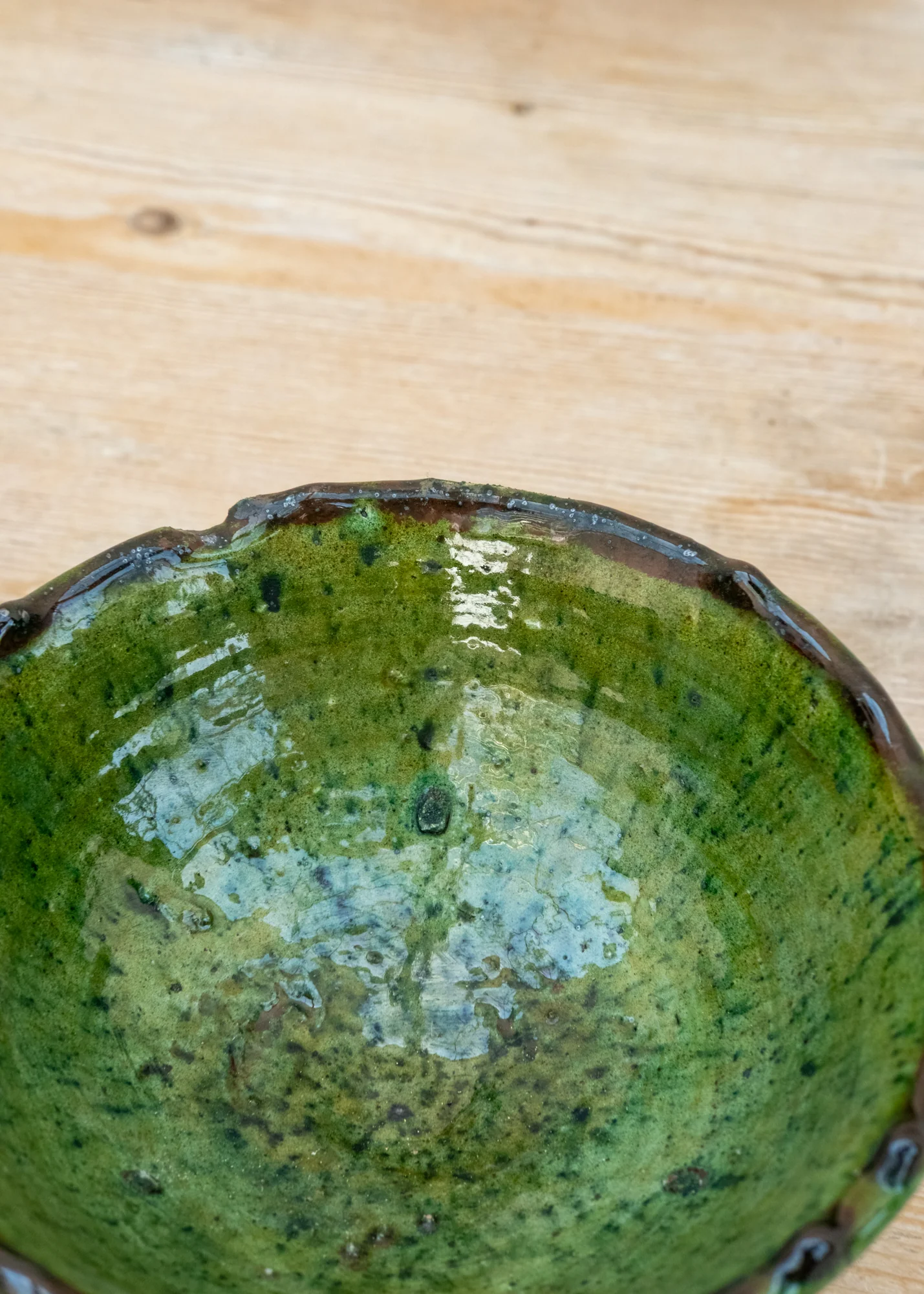 Medium Tamegroute Bowl in Green - Image 2