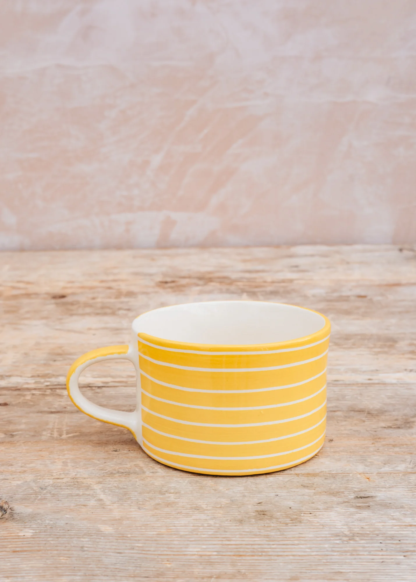 Sgrafitto Mug in Turmeric