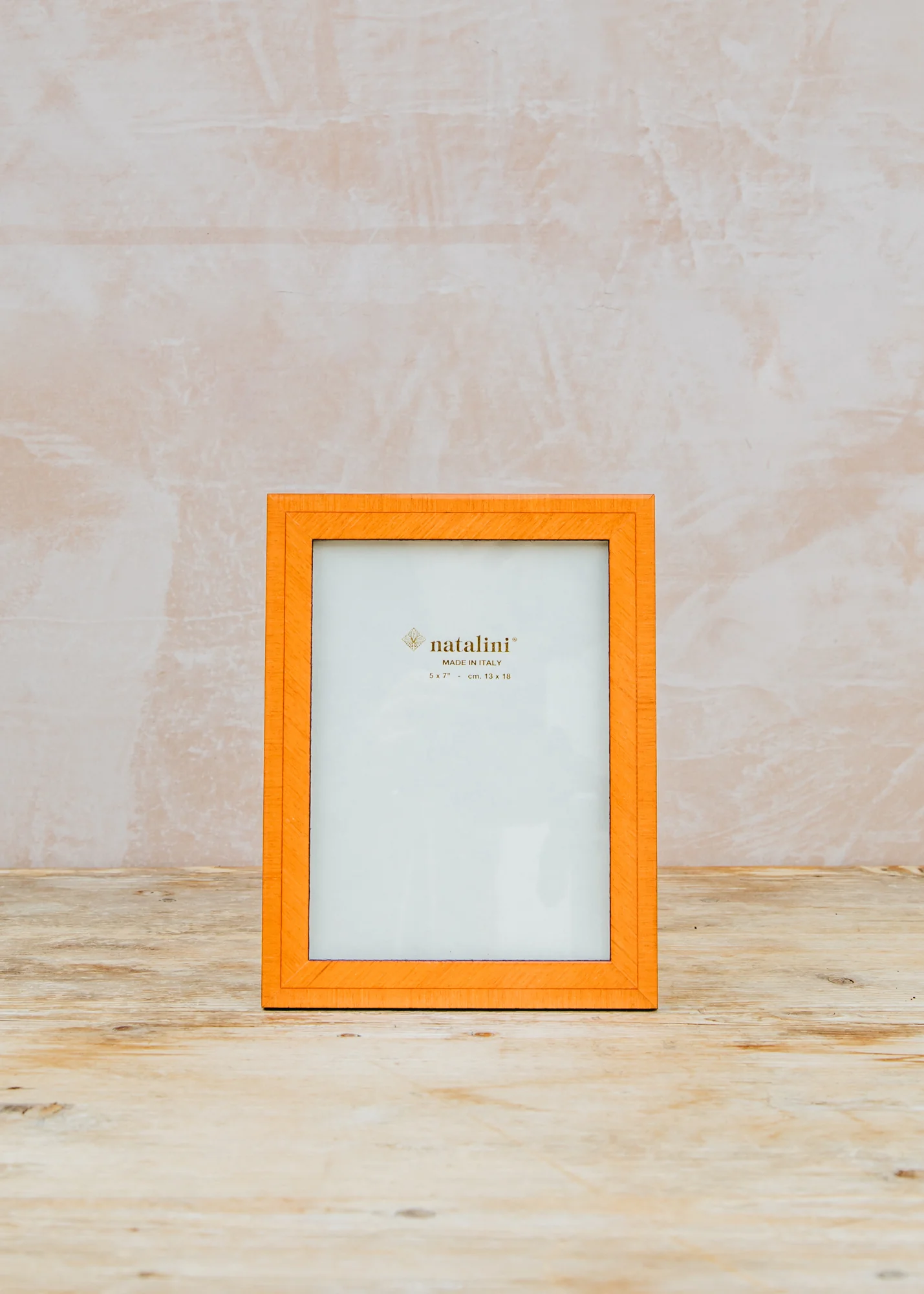 Biante Arancio Frame, for 5x7" photographs