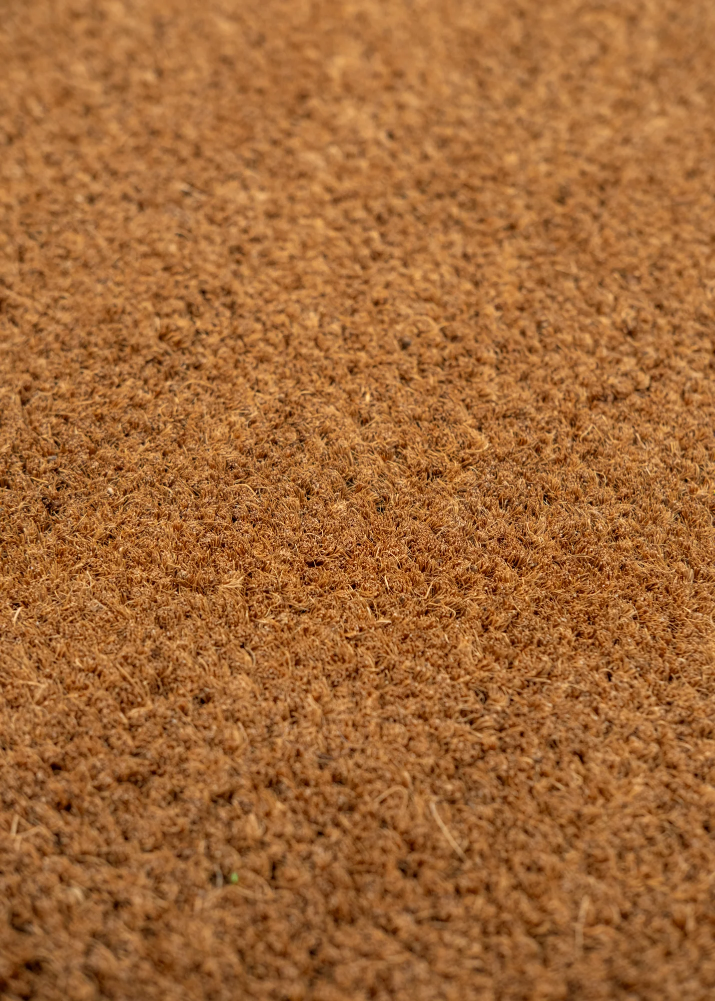 Large Plain Natural Coir Doormat - Image 2