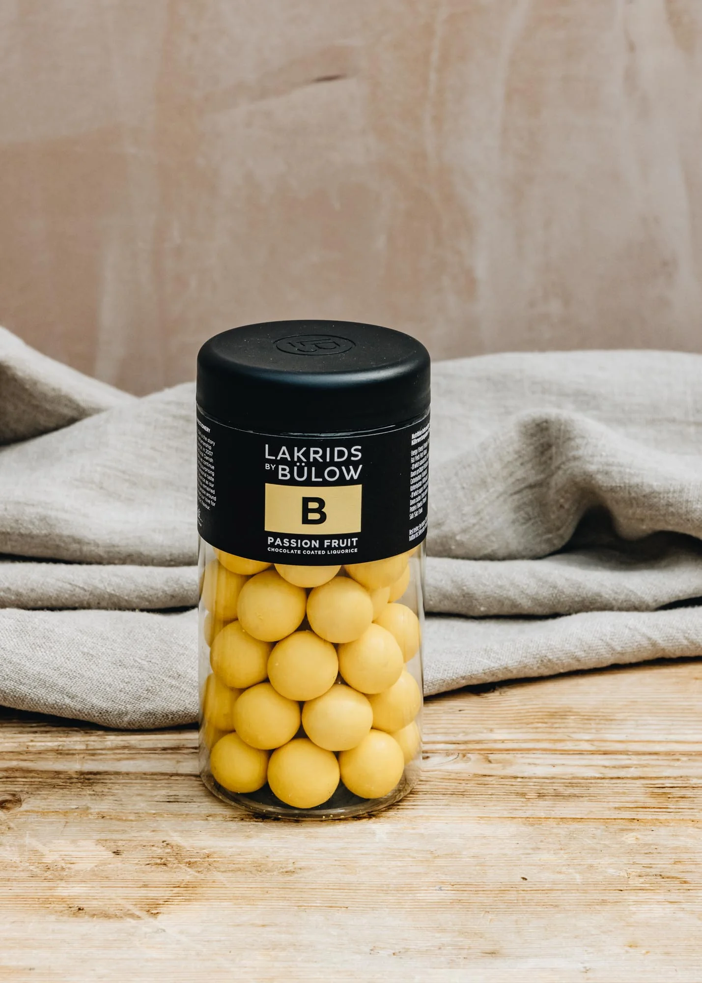 Passion Fruit and White Chocolate Coated Liquorice, 295g