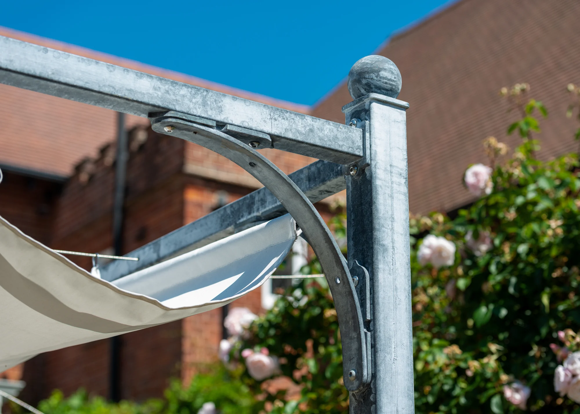 Pergola with Ivory Awning - Image 2