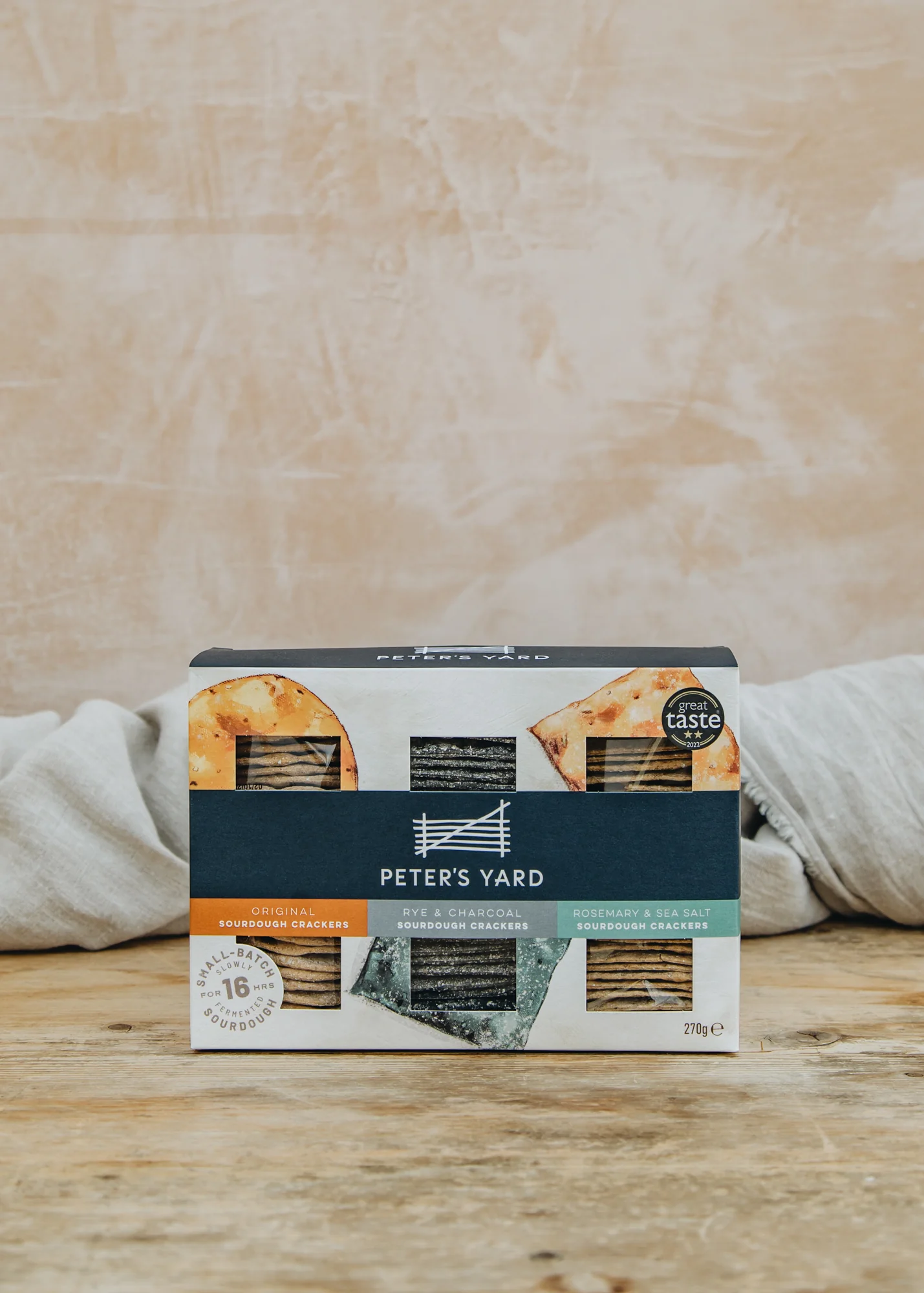 Sourdough Cracker Selection Box, 270g
