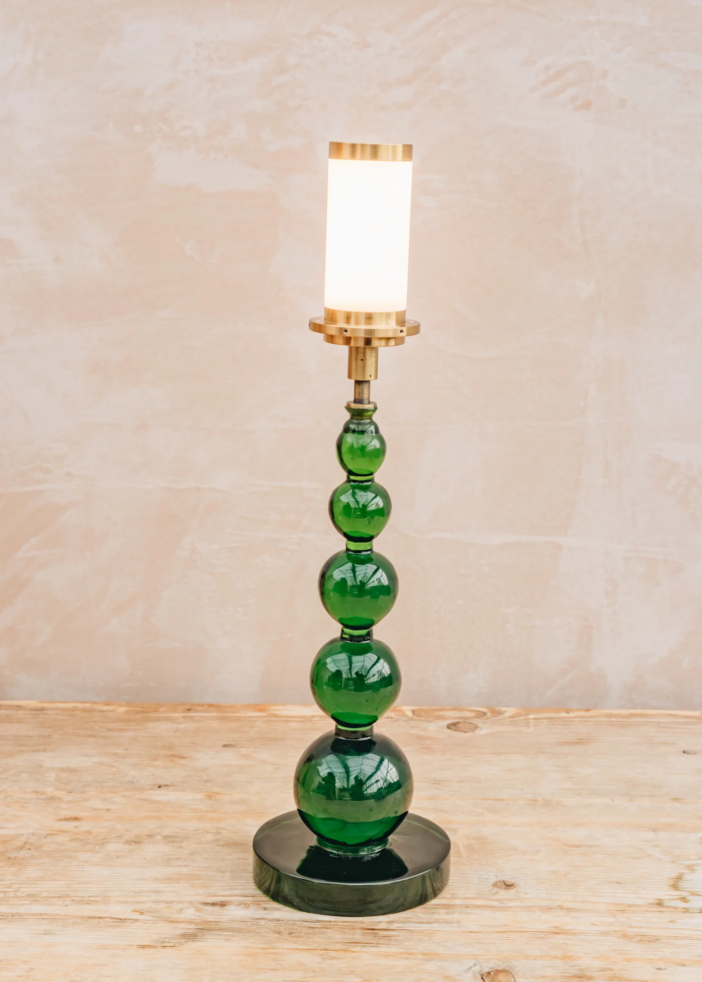 Tiny Aurora Rechargeable Lamp in Green