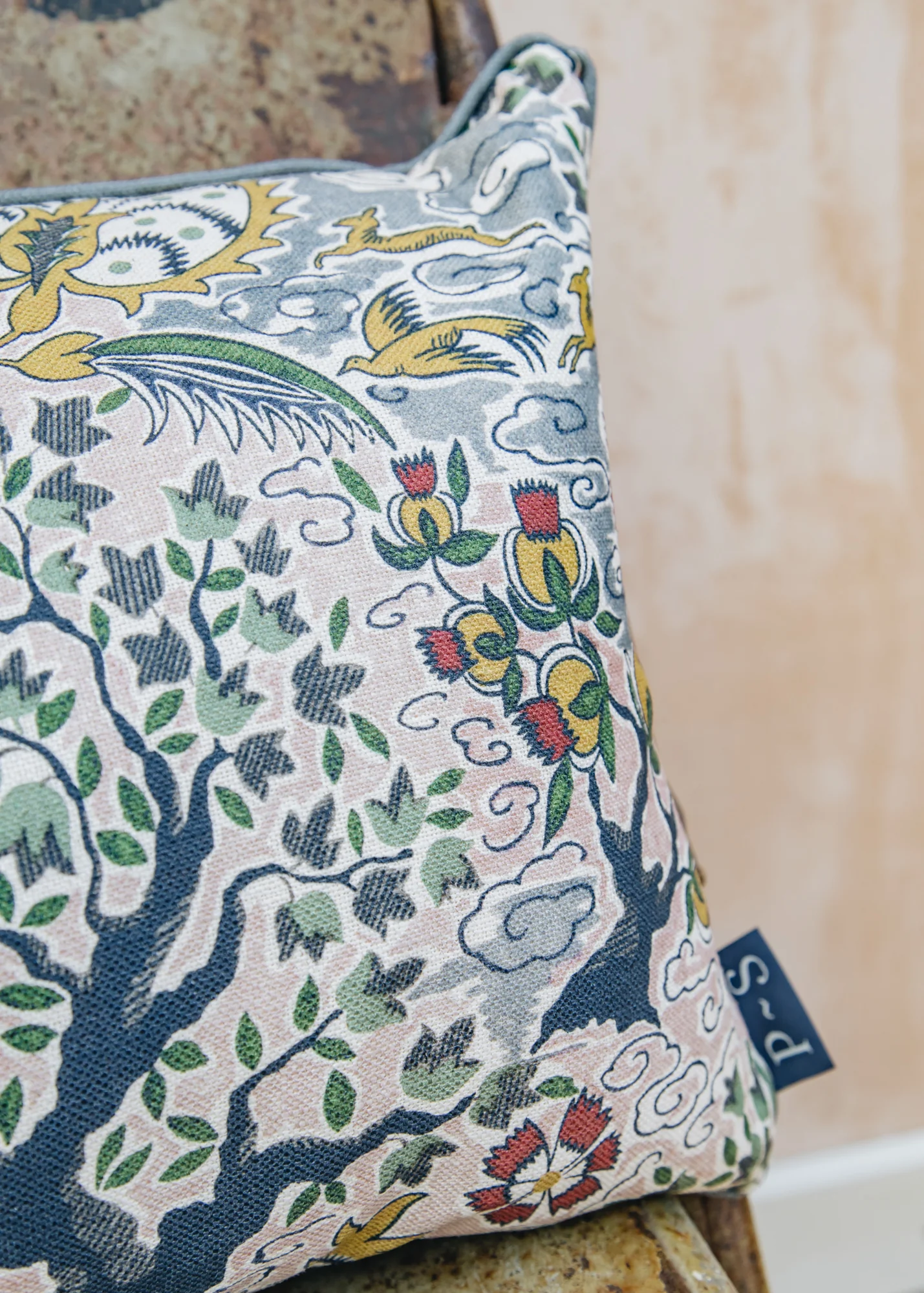 Tree of Life Rectangular Cushion - Image 2