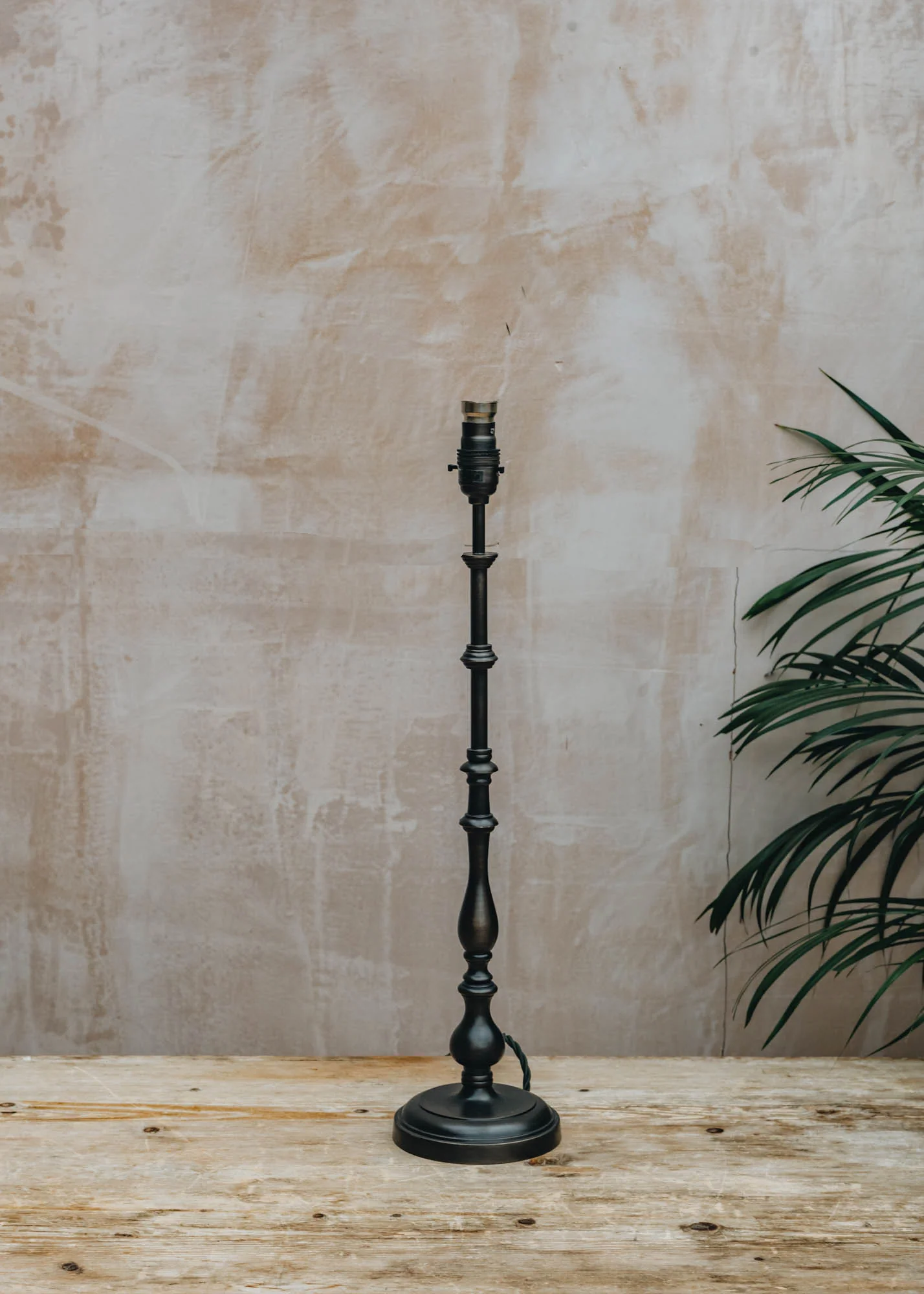 Rapunzel Table Lamp in Antique Bronze