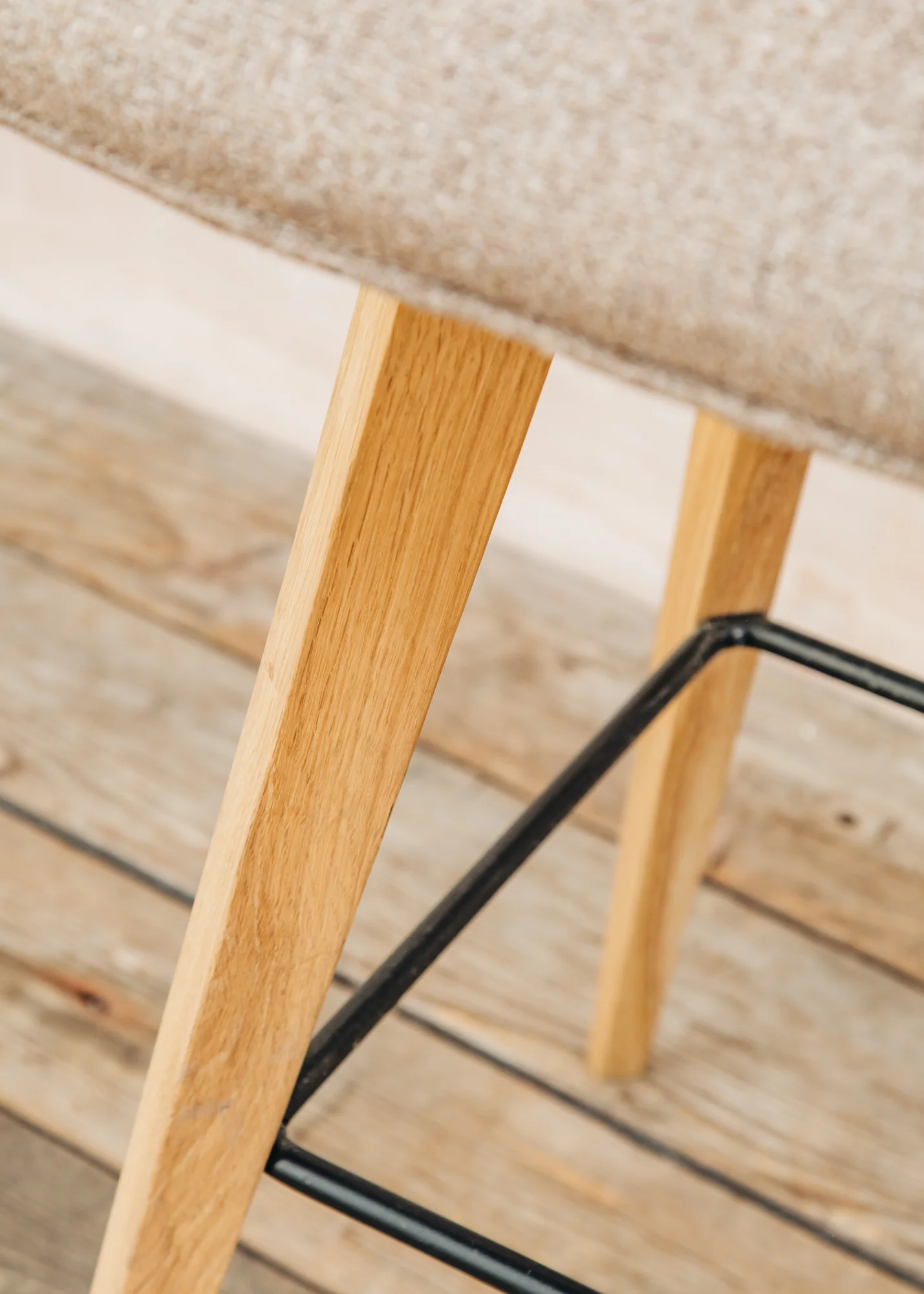 Clipper High Bar Stool in Mocca Forward - Image 6
