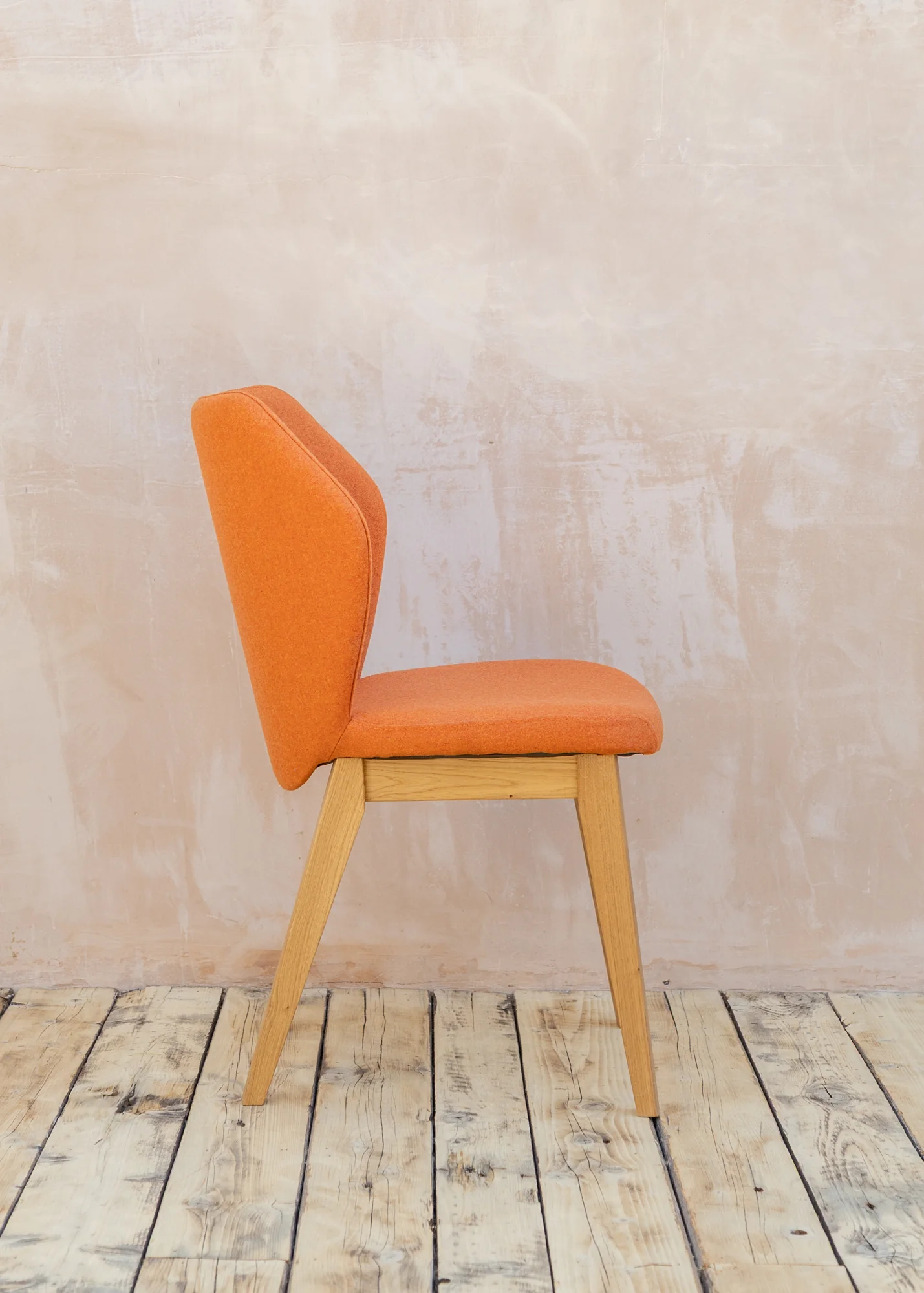 Toby Dining Chair in Orange Facet - Image 3