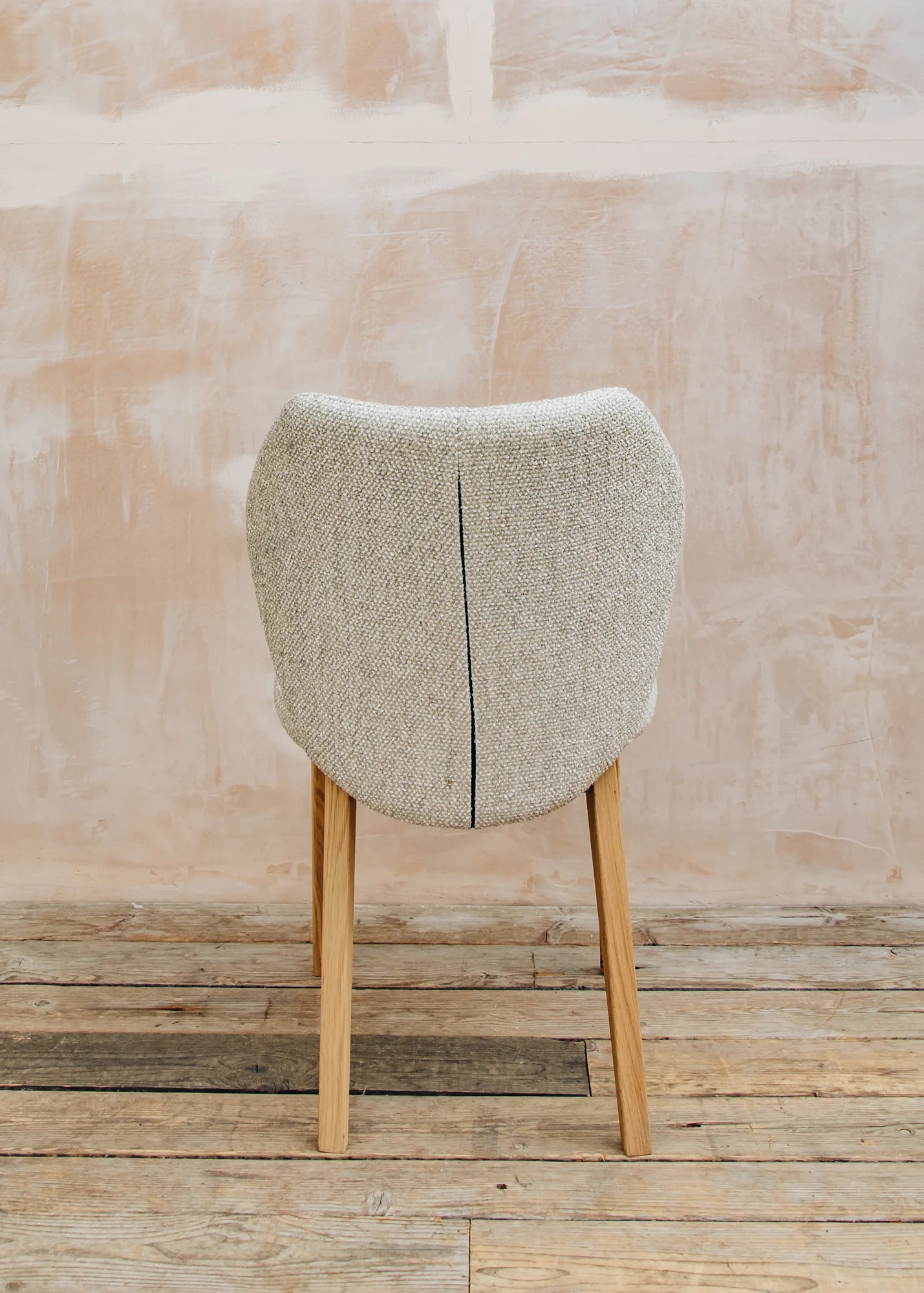 Toby Dining Chair in Cream 99 Monza Melange - Image 3