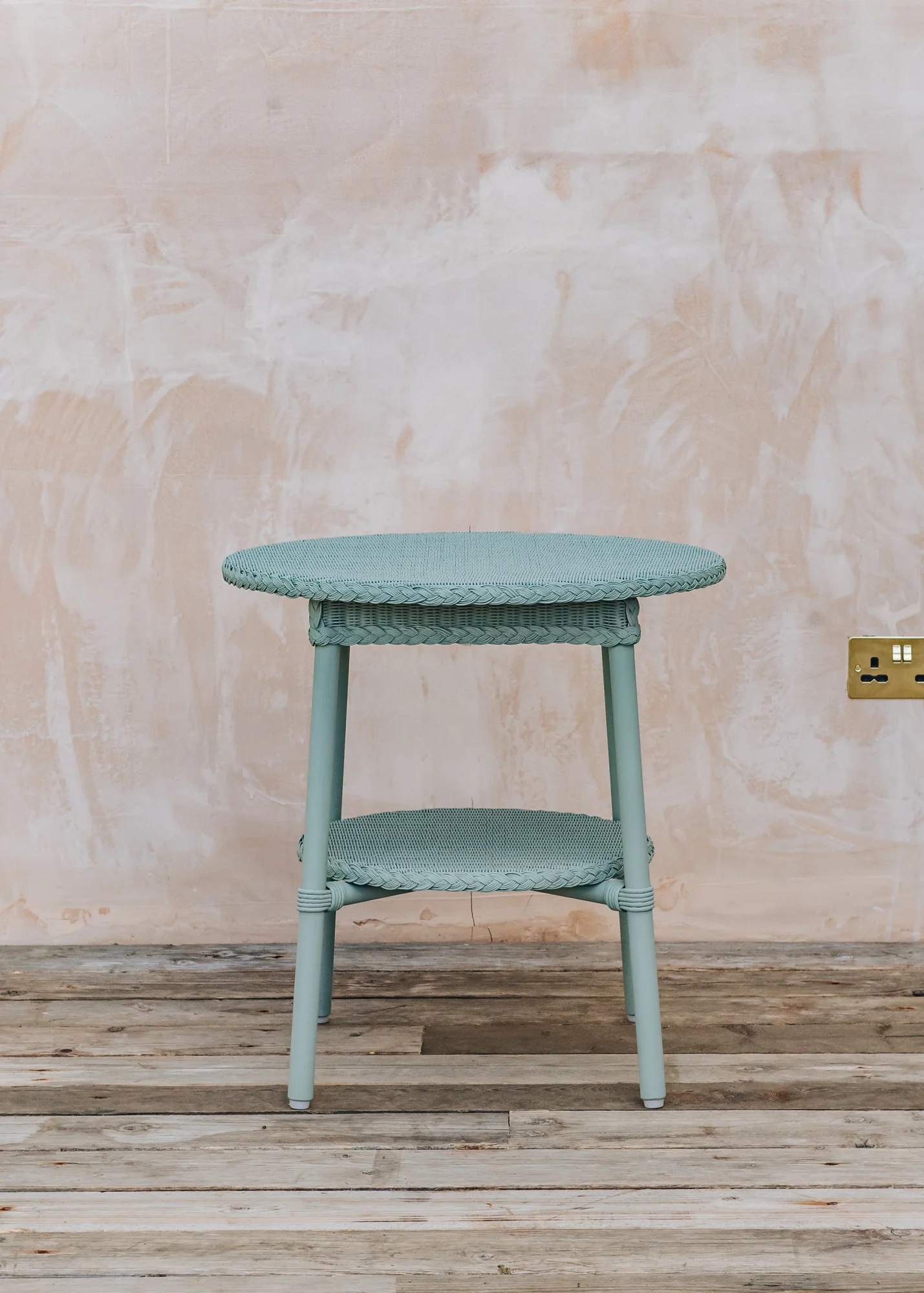 Round Coffee Table in Duck Egg - Image 2