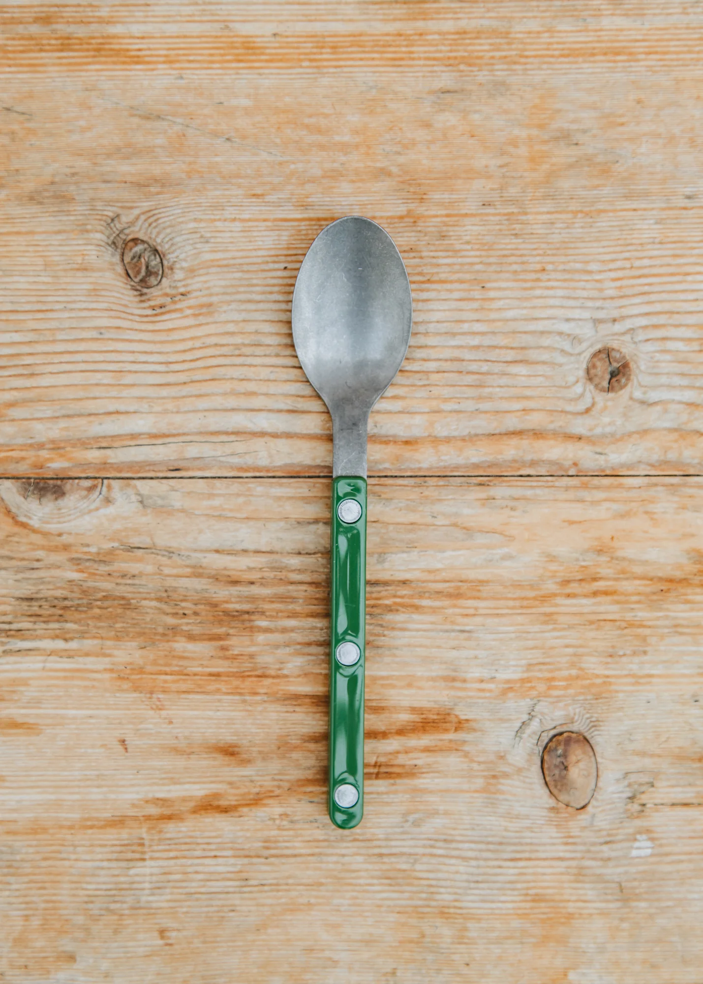 Vintage Bistrot Teaspoon in Green
