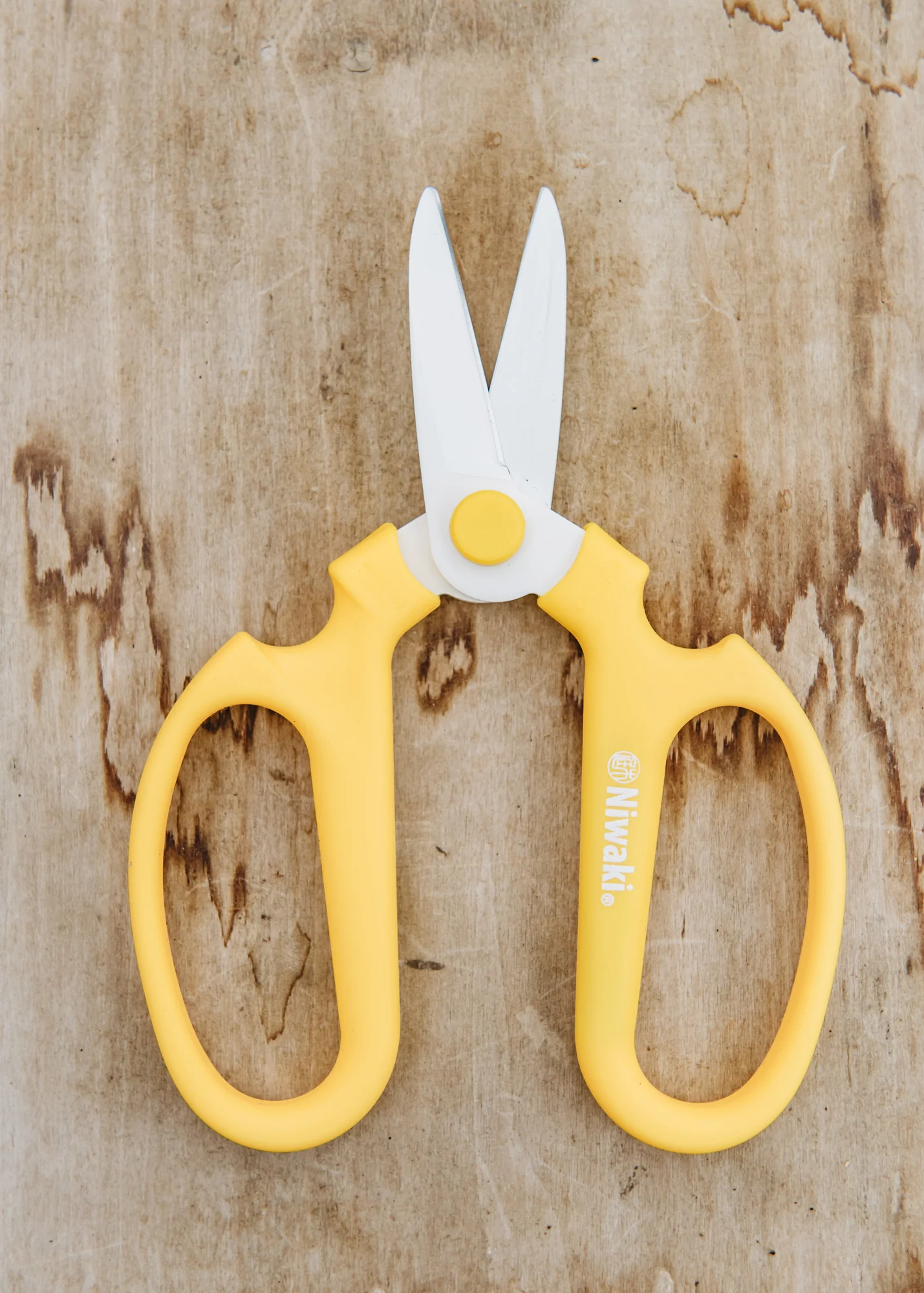 Sakagen Flower Scissors in Yellow - Image 2