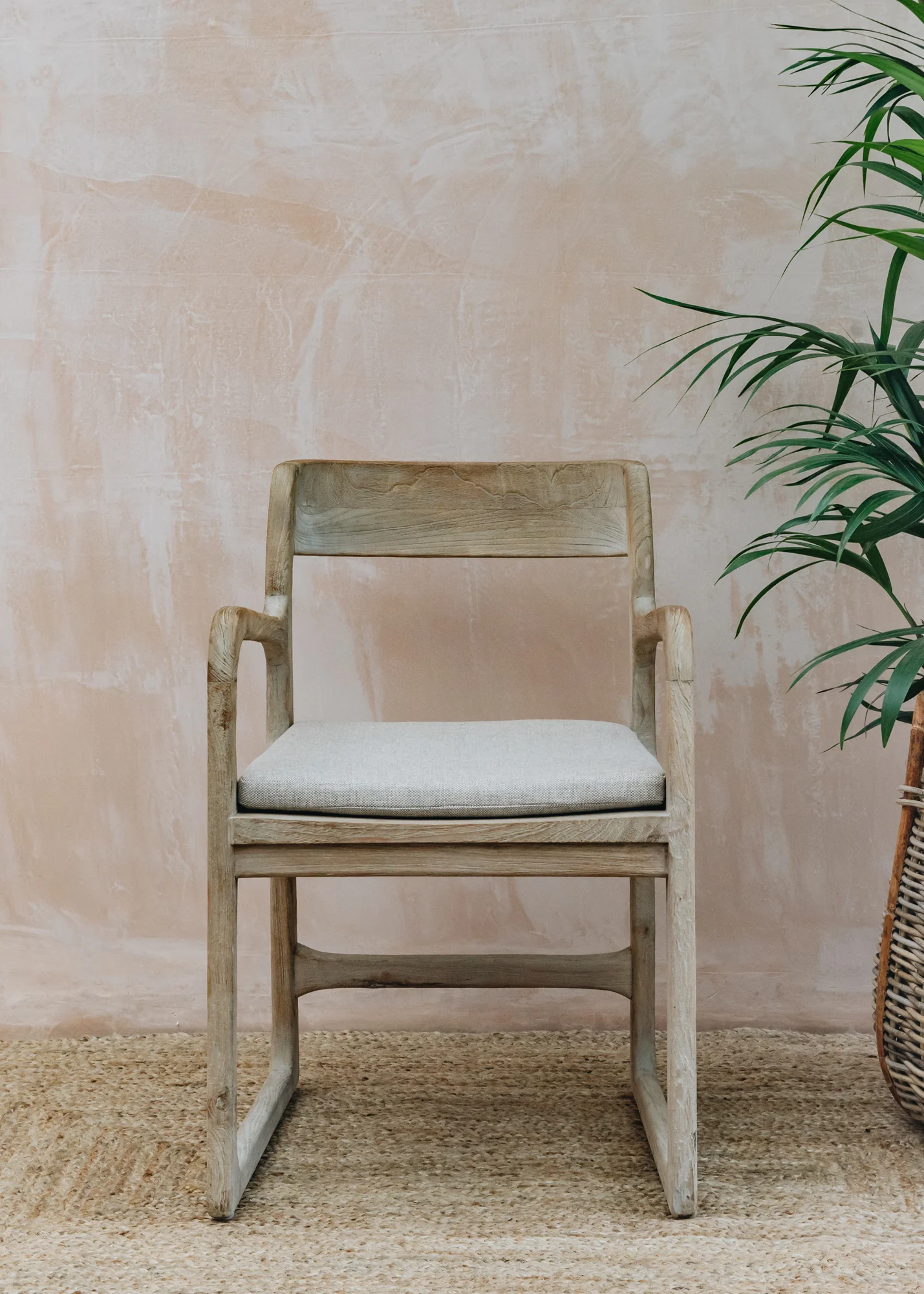 Sally Teak Armchair with Cushion