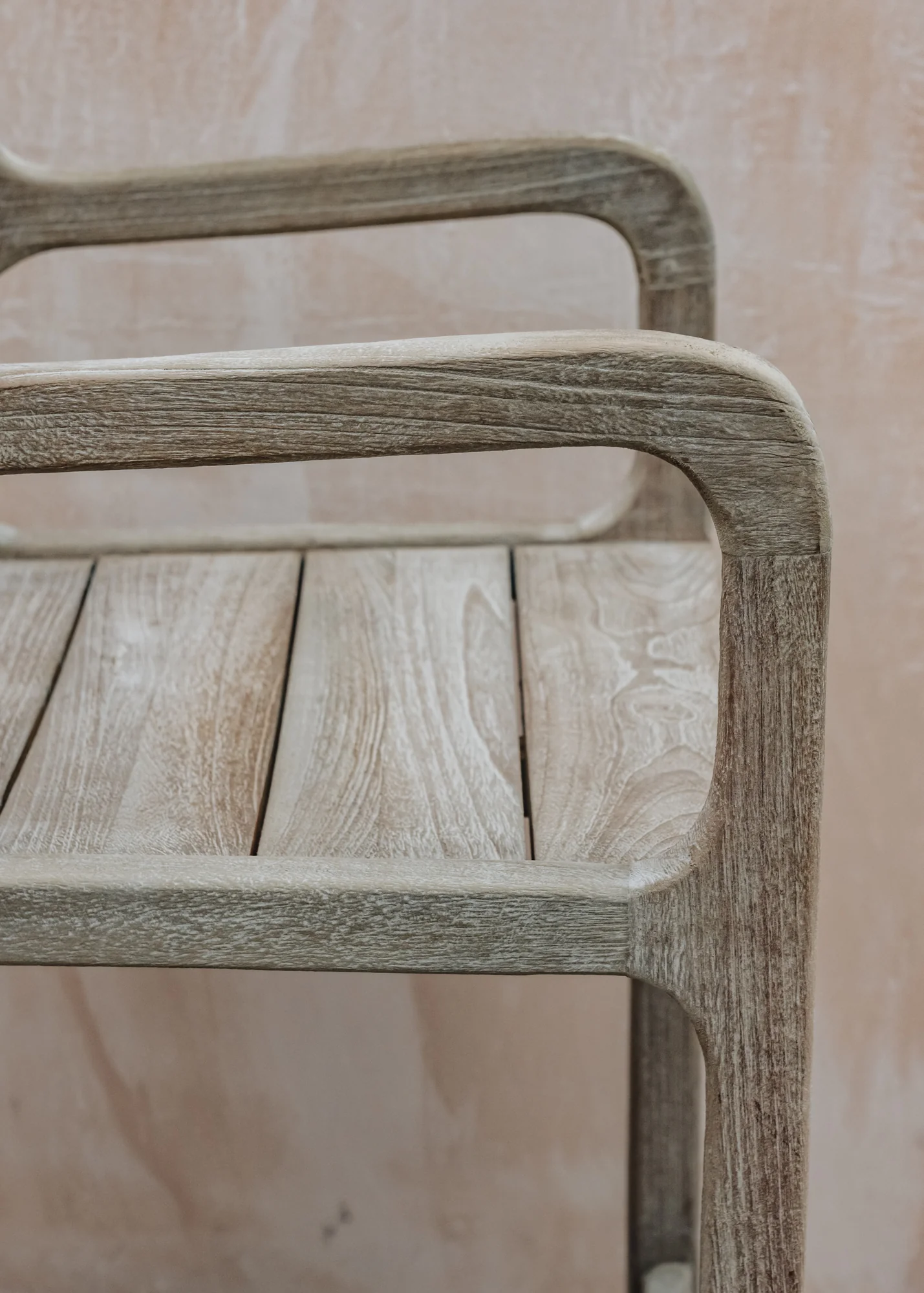 Sally Teak Armchair with Cushion - Image 3