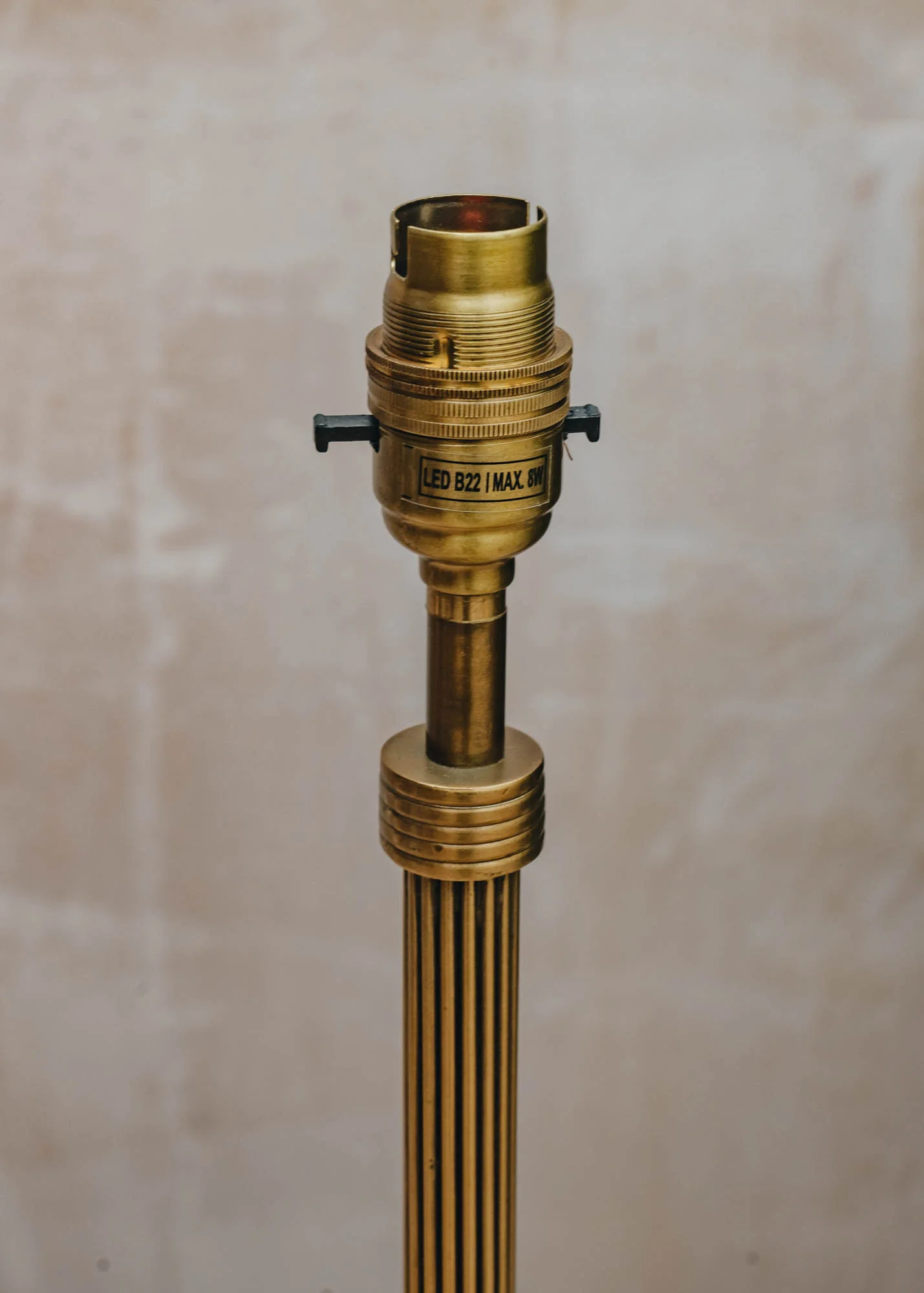 Small Wrappling Table Lamp in Antique Brass - Image 3