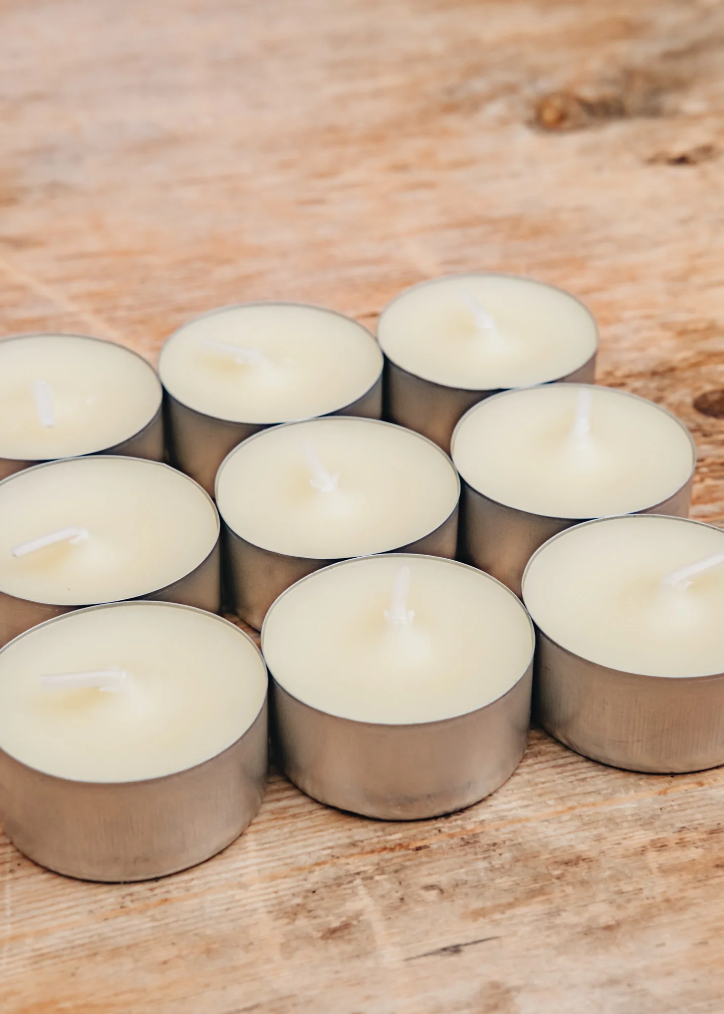 Sea Salt Tealight Candles - Image 2