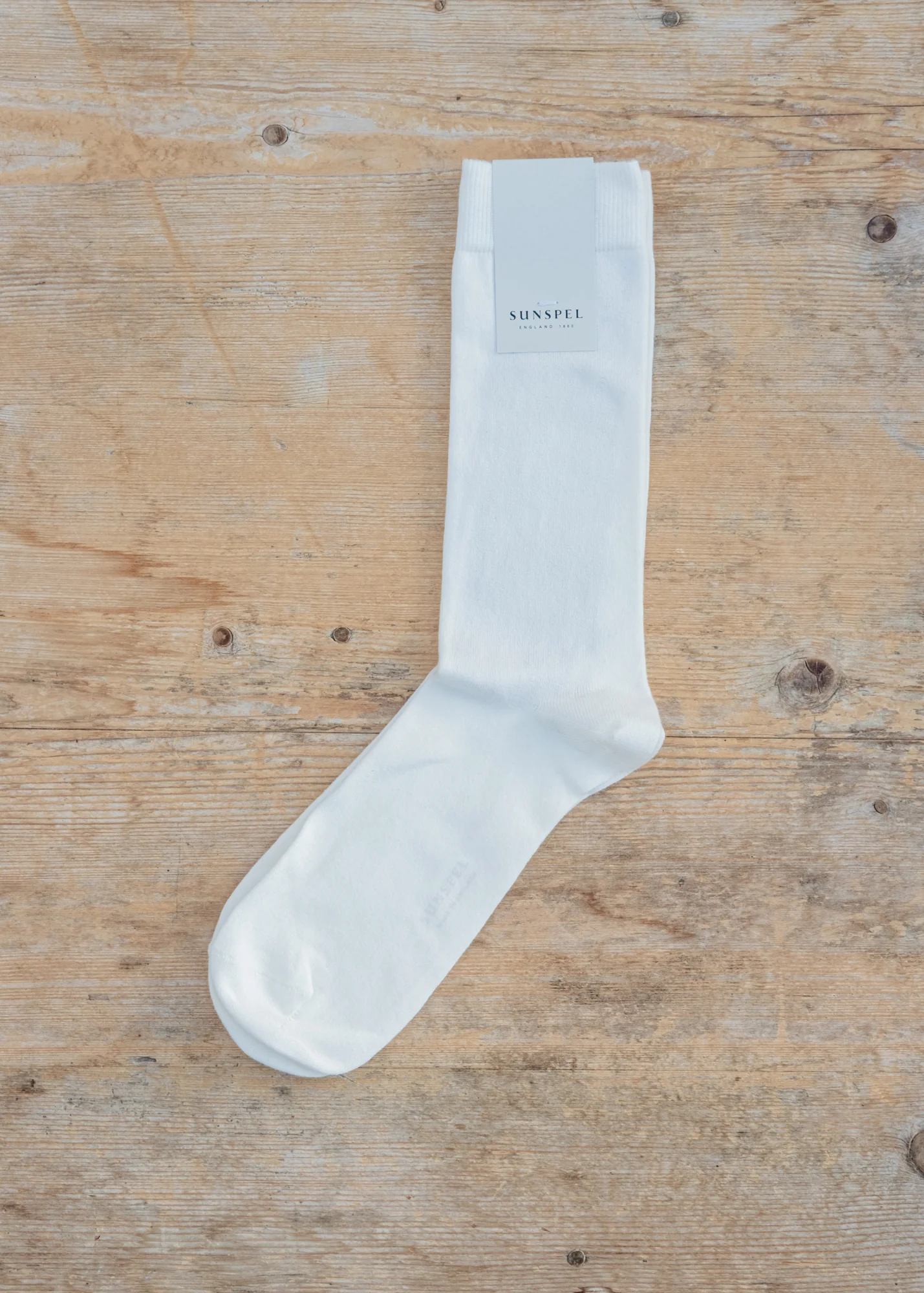 Cotton Socks in Archive White