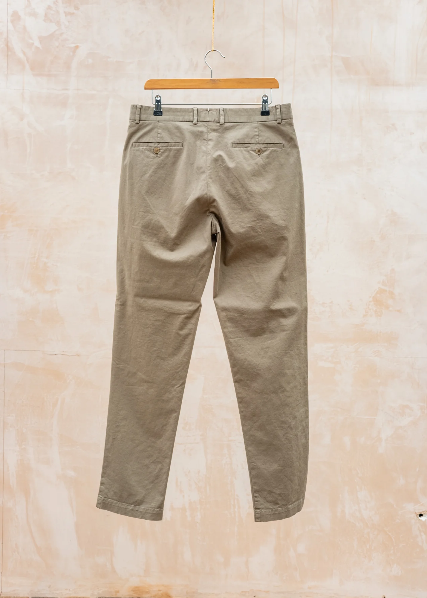 Regular Fit Chinos in Dark Stone - Image 2