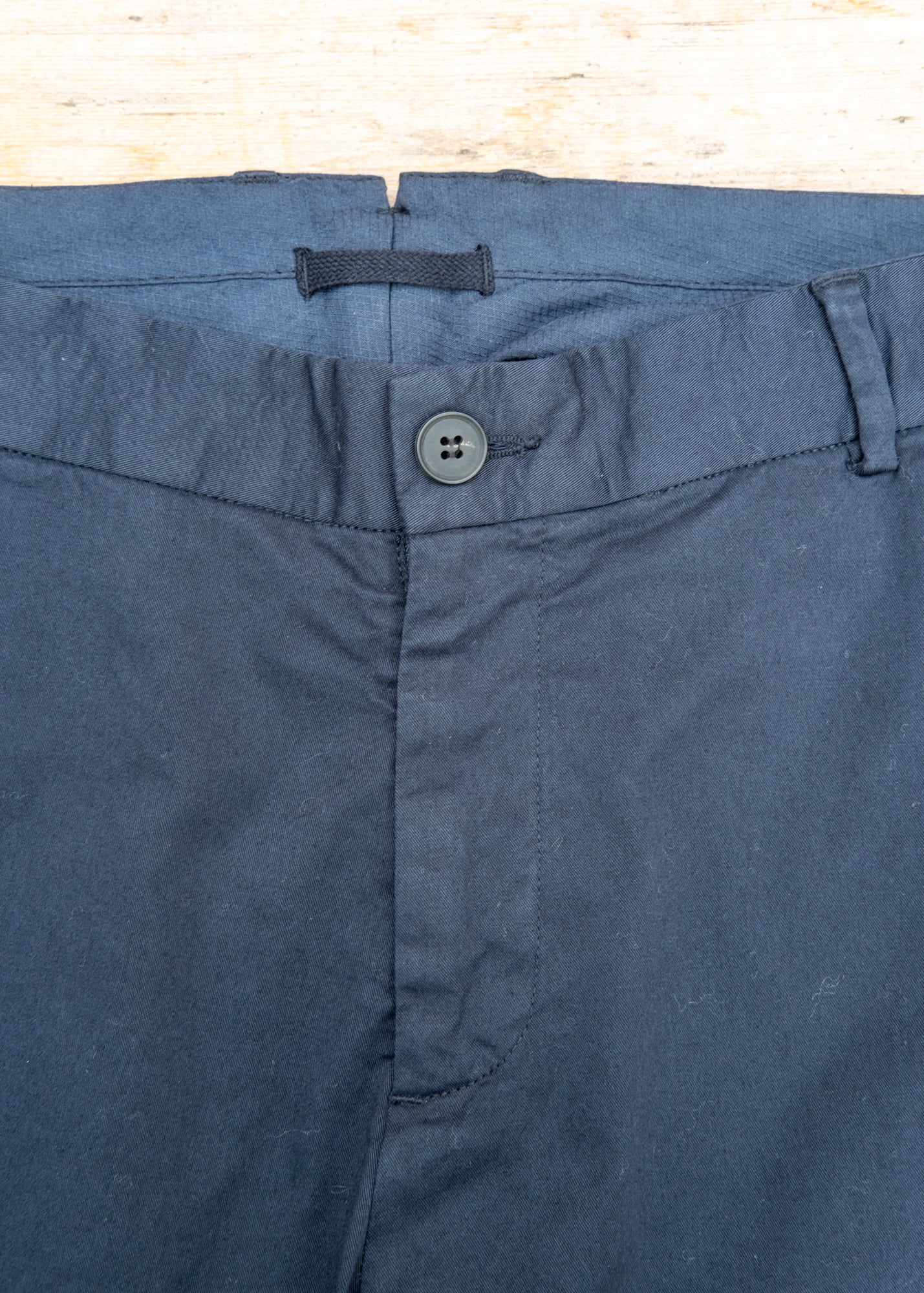 Regular Fit Chinos in Navy - Image 3