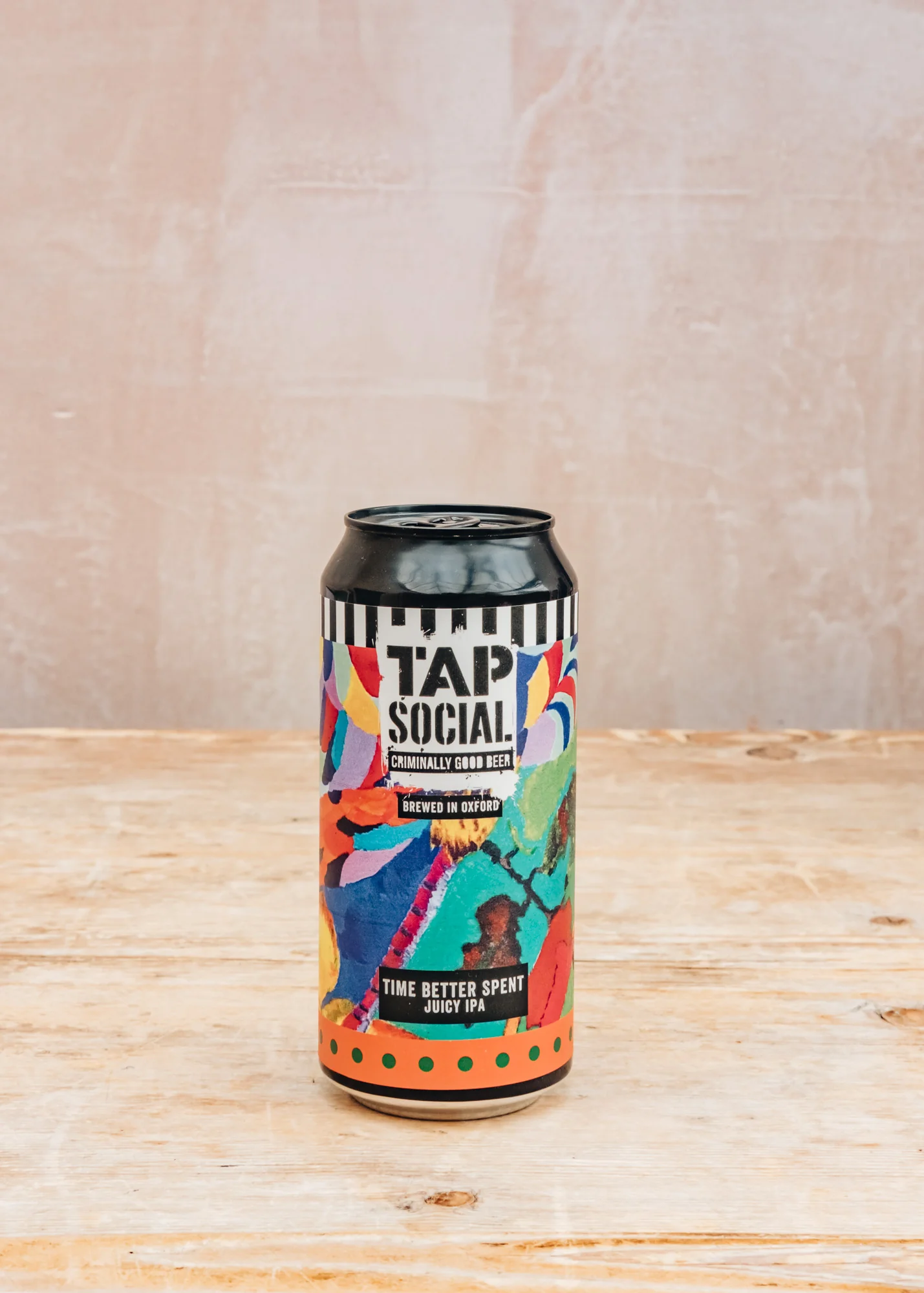 Tap Social Time Better Spent IPA, 440ml