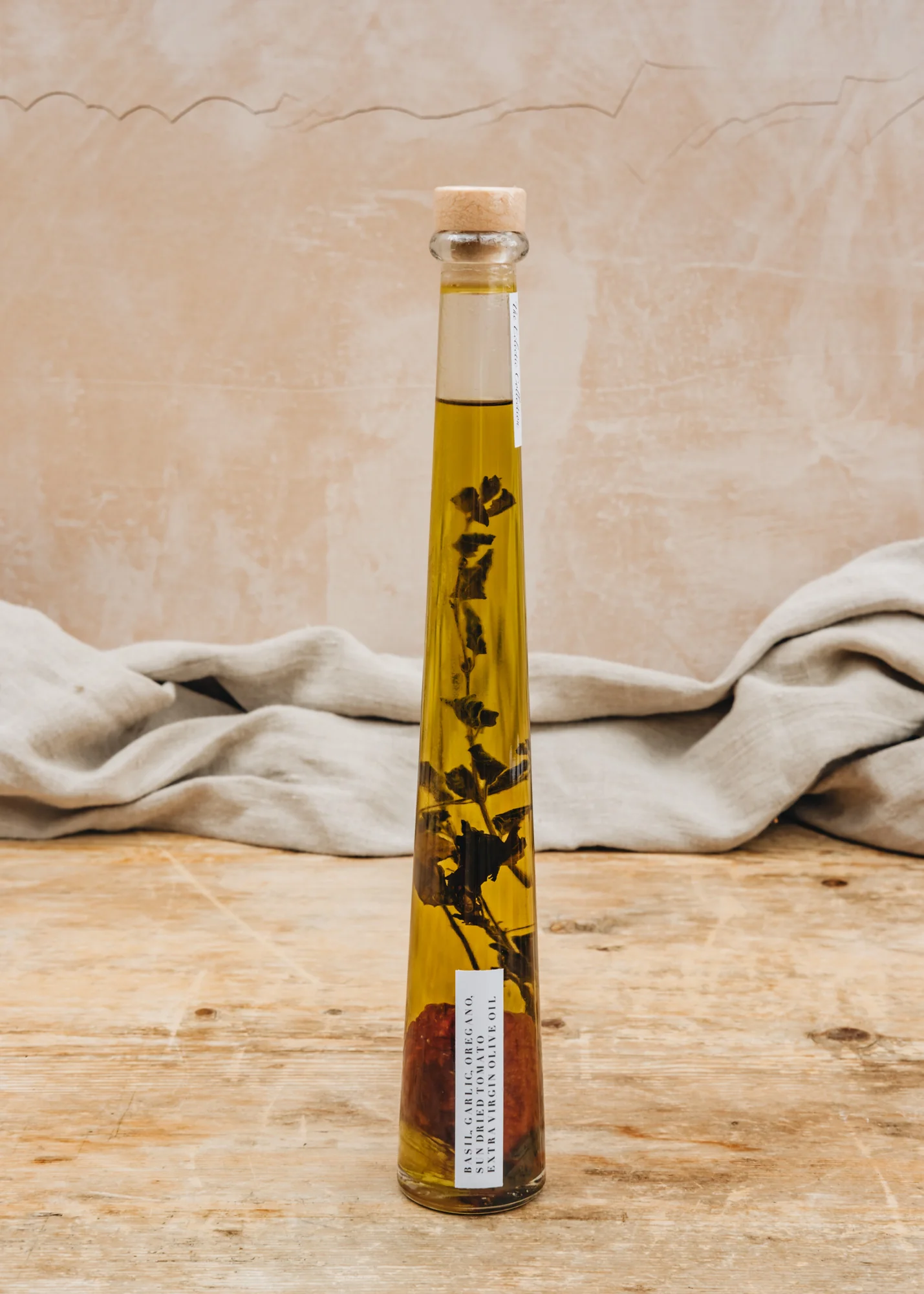 Basil, Garlic, Oregano and Sun Dried Tomato Oil, 200ml