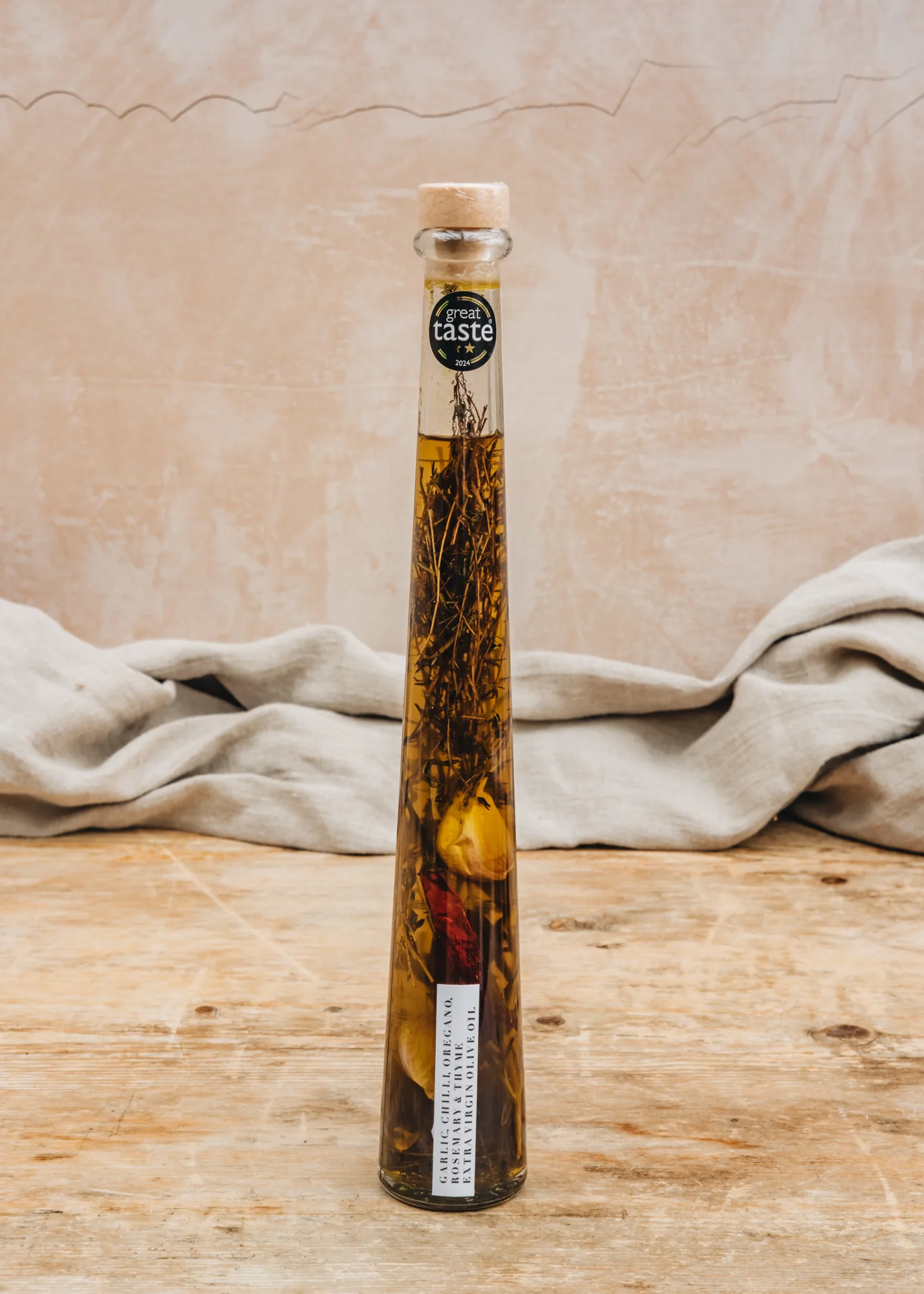 Garlic, Chilli, Oregano, Rosemary and Thyme Oil, 200ml