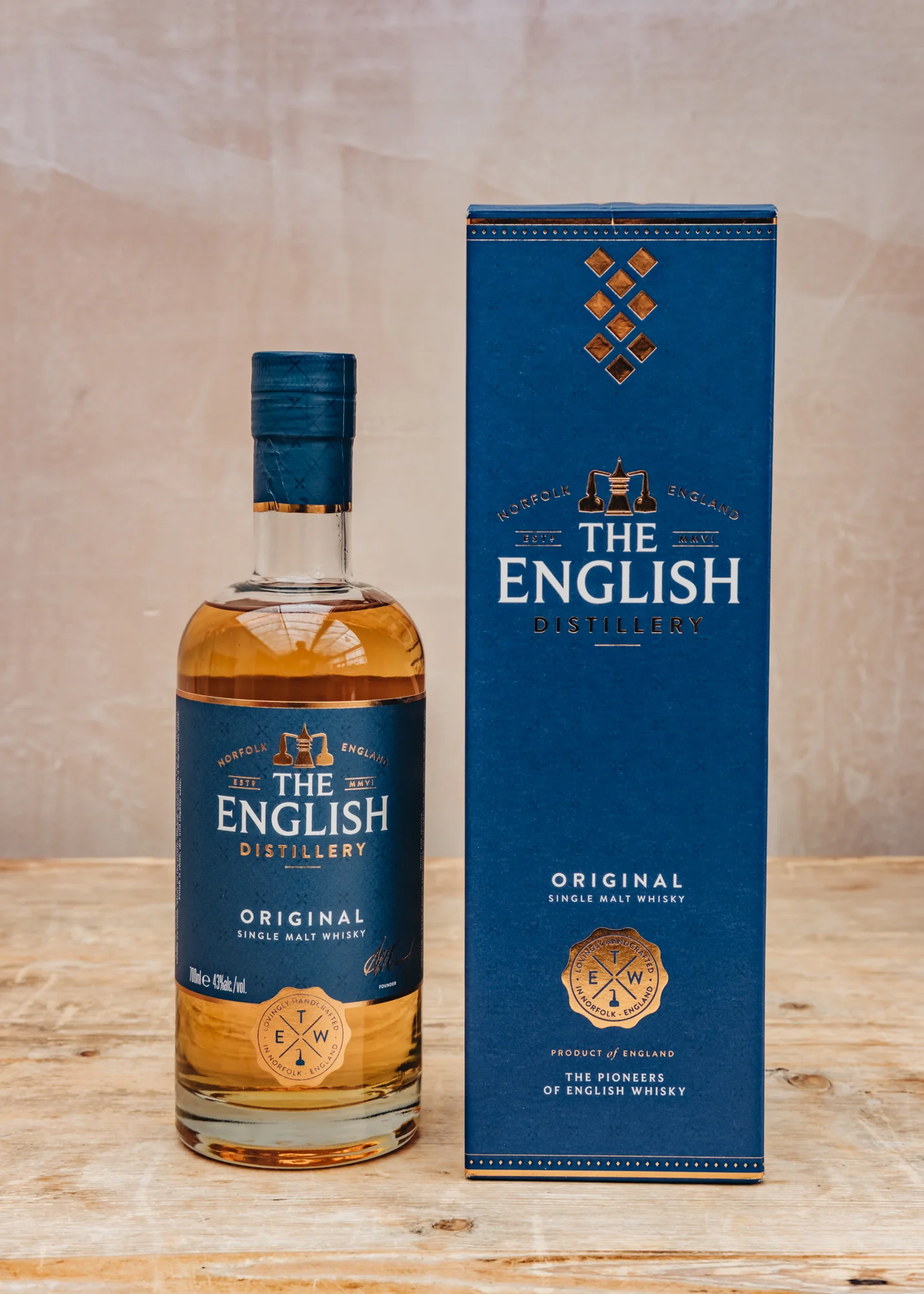 The English Original Single Malt Whisky, 70cl - Image 2