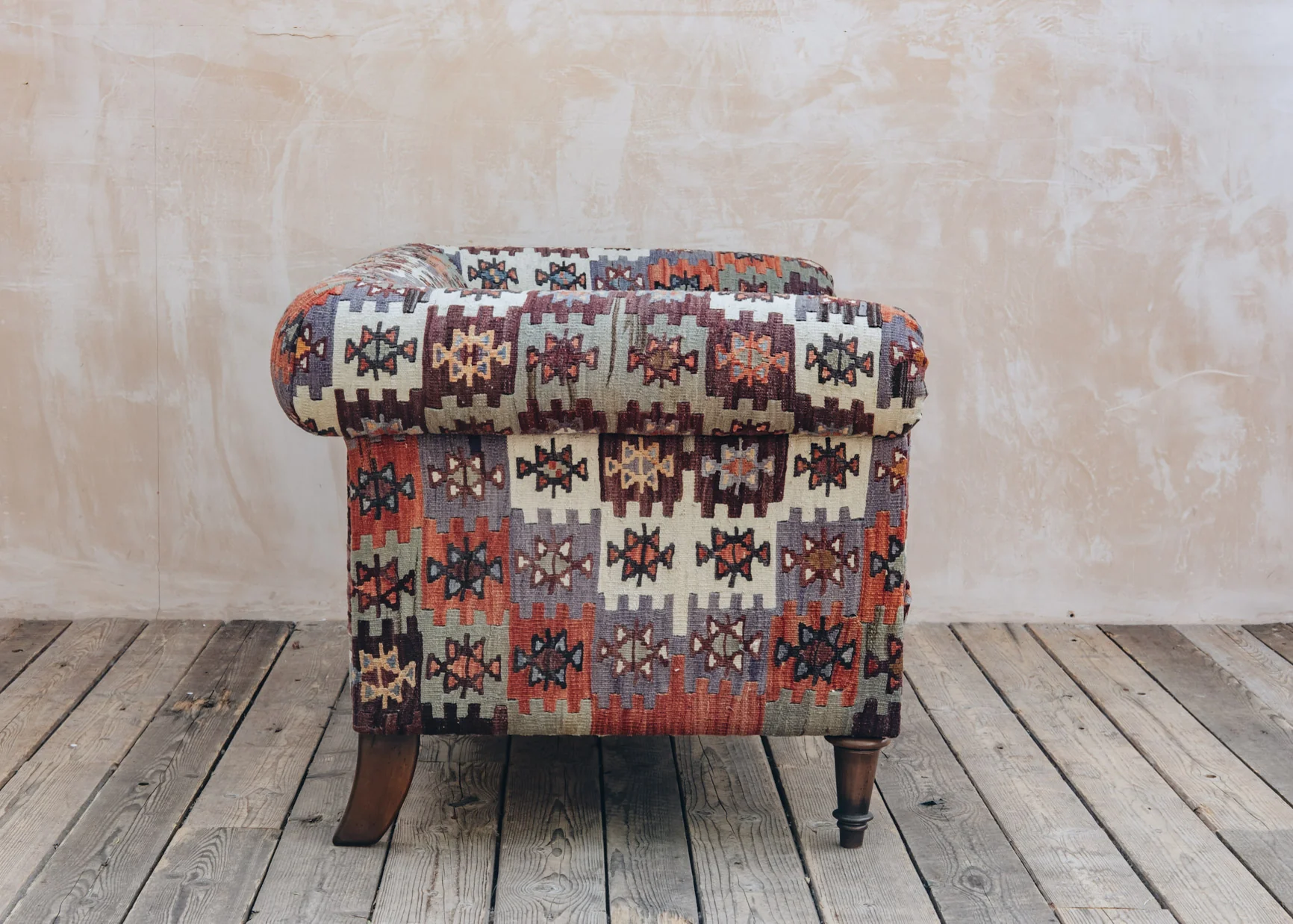 Kilim Chesterfield Sofa, Style A - Image 2