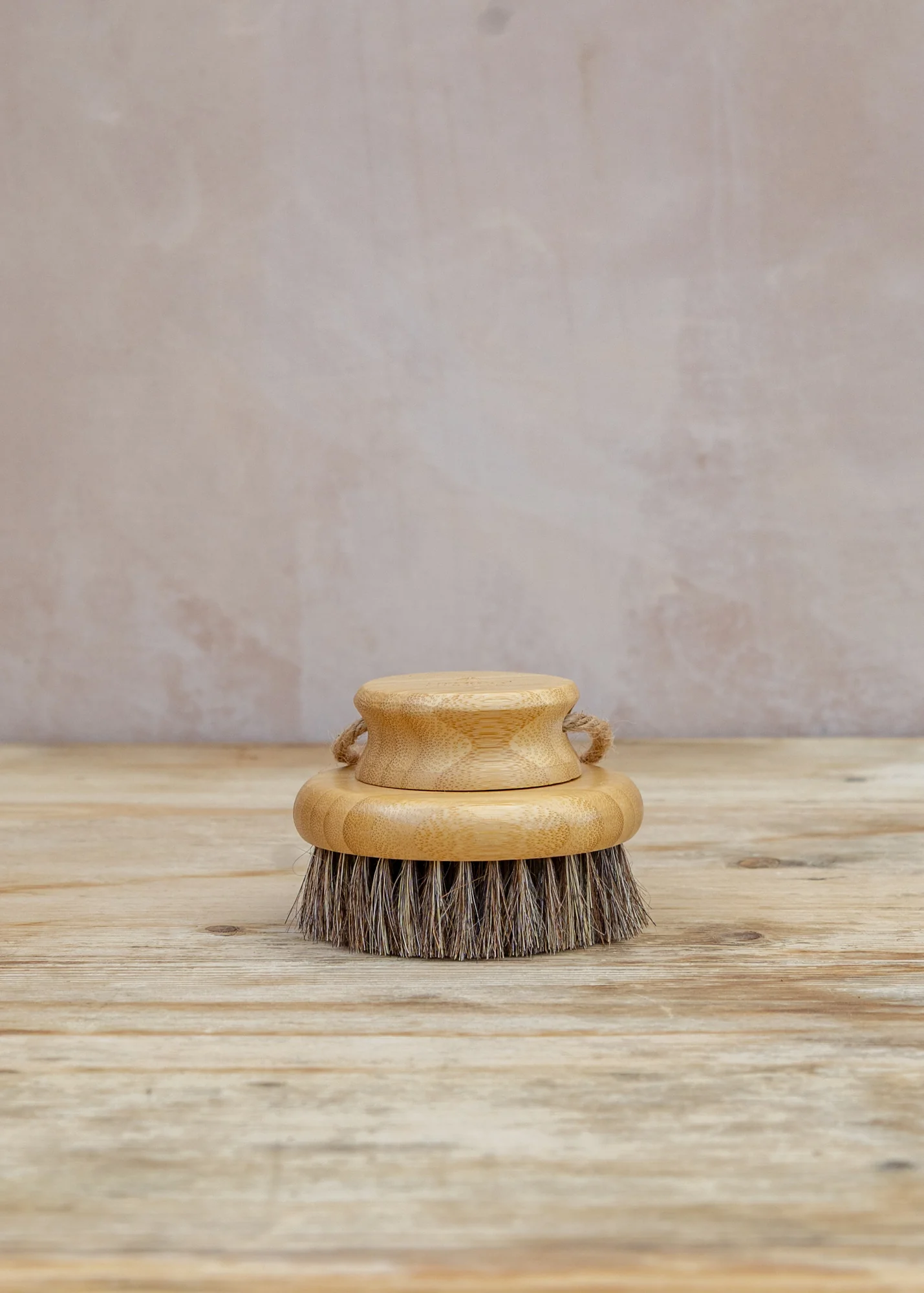 Round Bamboo Body Brush