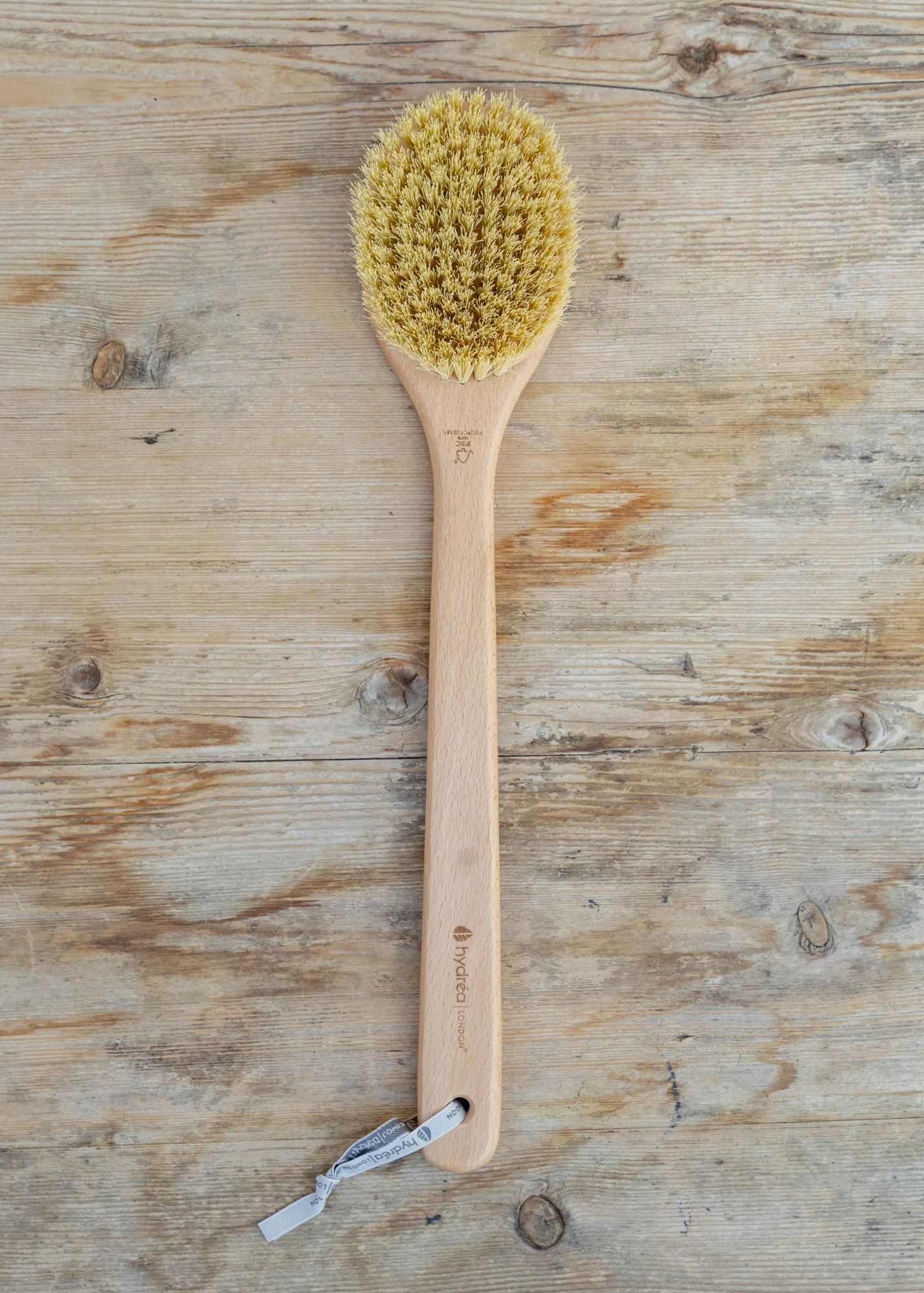 Vegan Long-Handled Dry Body Brush