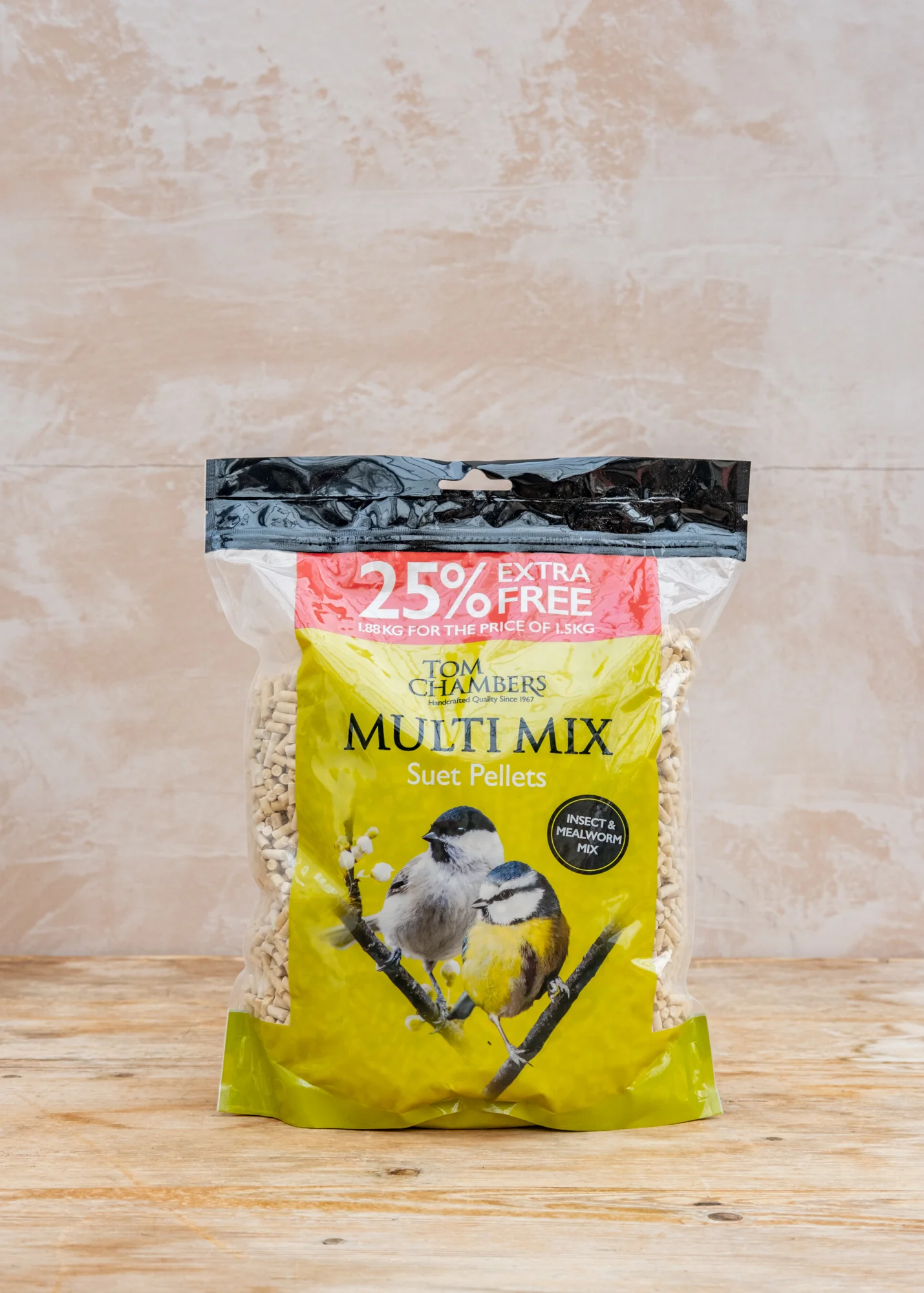 Multi Mix Bird Feed Suet Pellets, 1.88kg