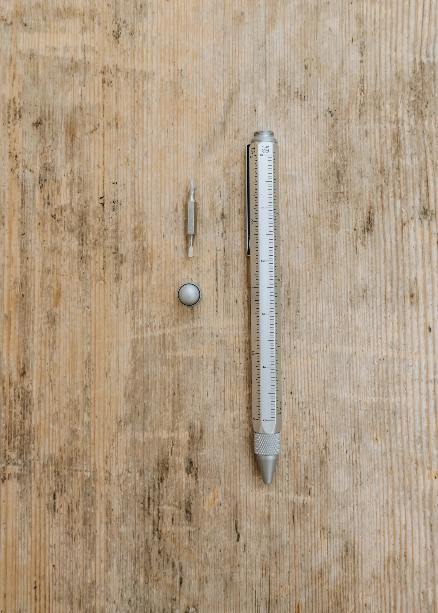Construction Multi-Tool Pen in Silver - Image 2