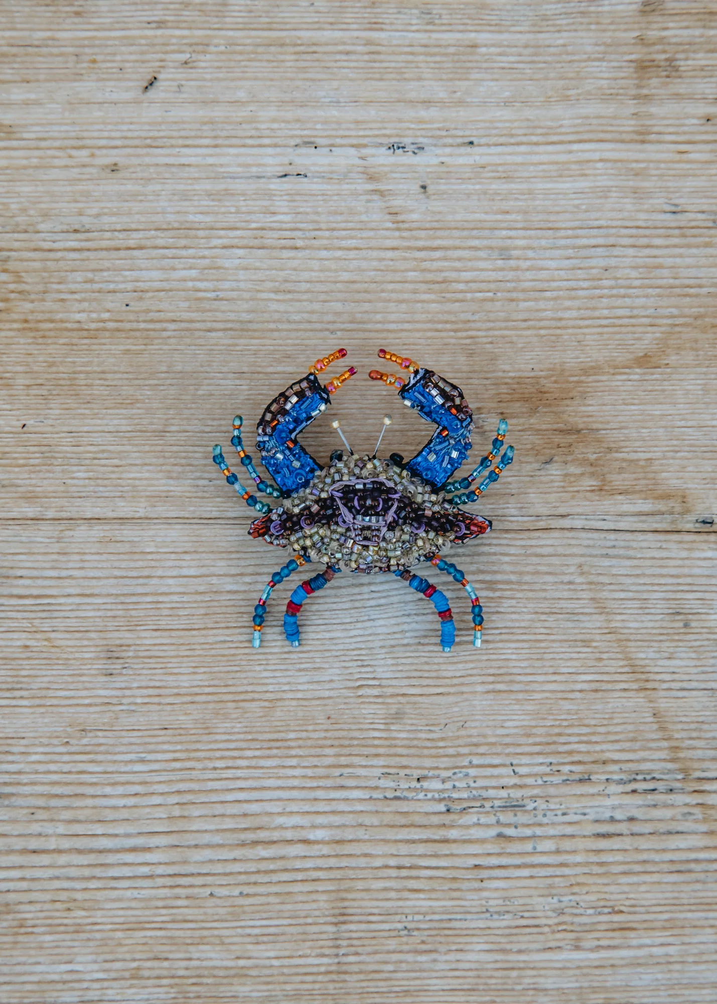 Maryland Crab Brooch
