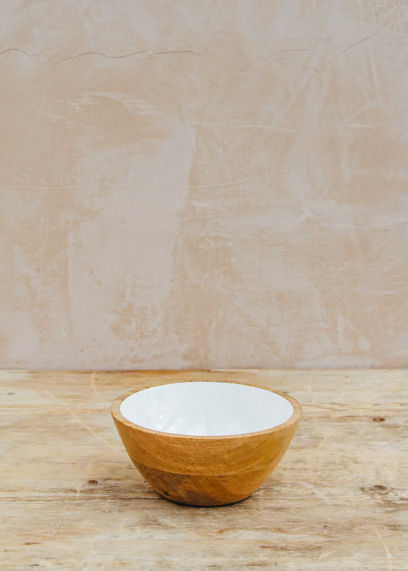 Mango Bowl in White, 17x7cm