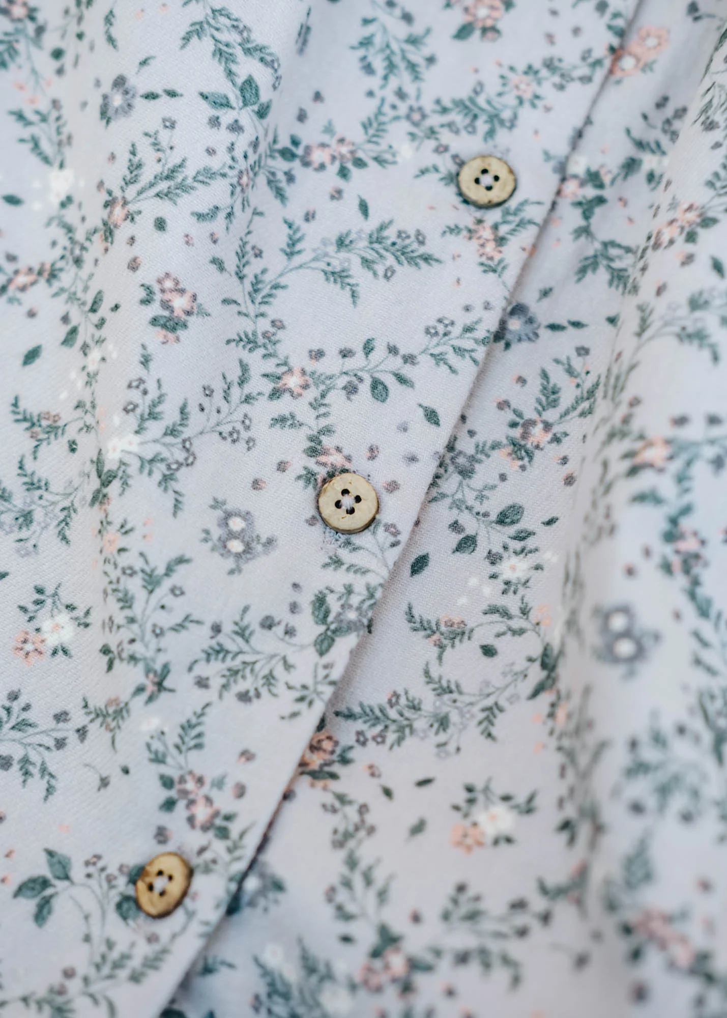 Babies' Fenja Dress in Lilac Checked Flowers - Image 3