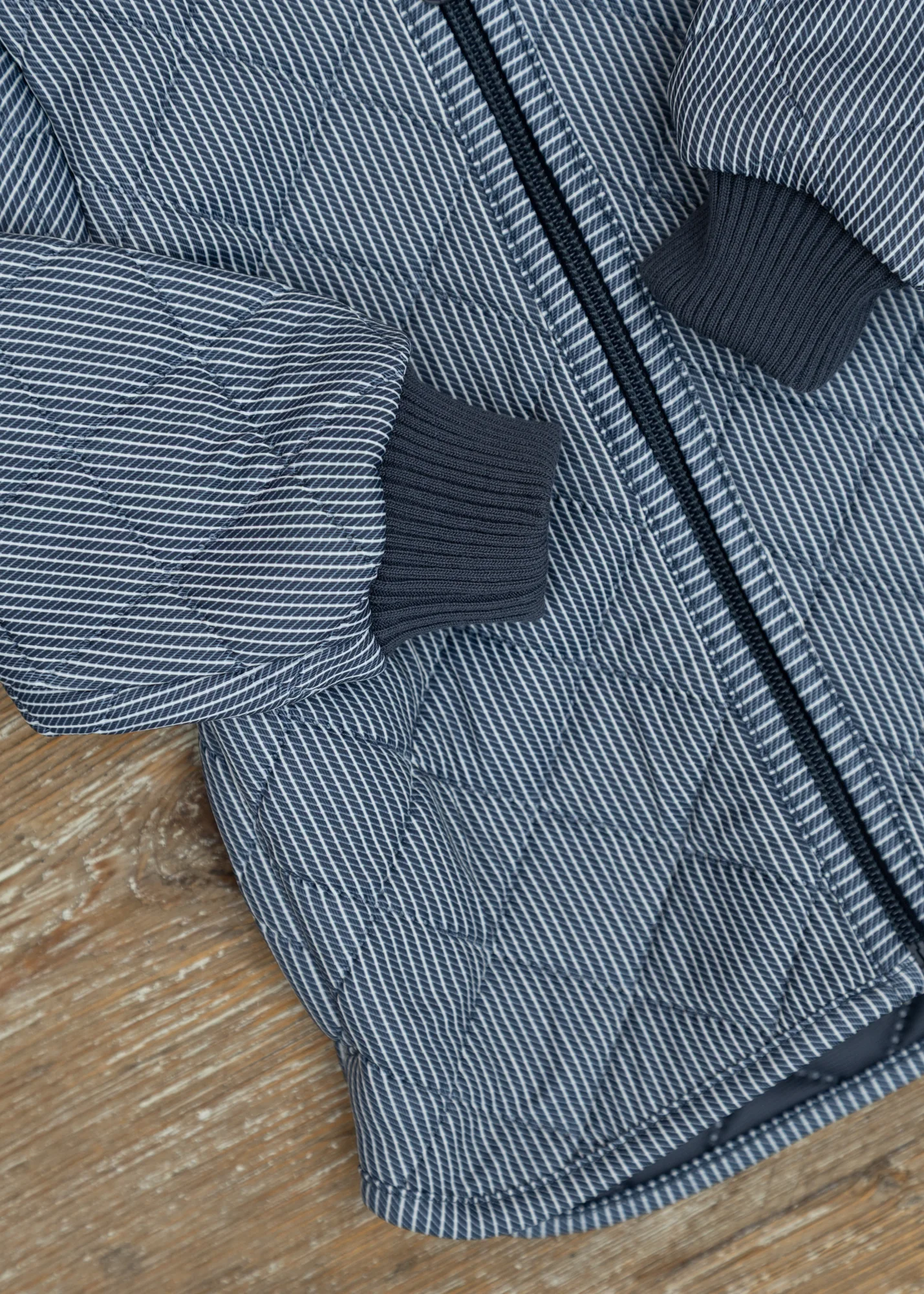 Babies' Loui Thermo Jacket in Ink Stripe - Image 6