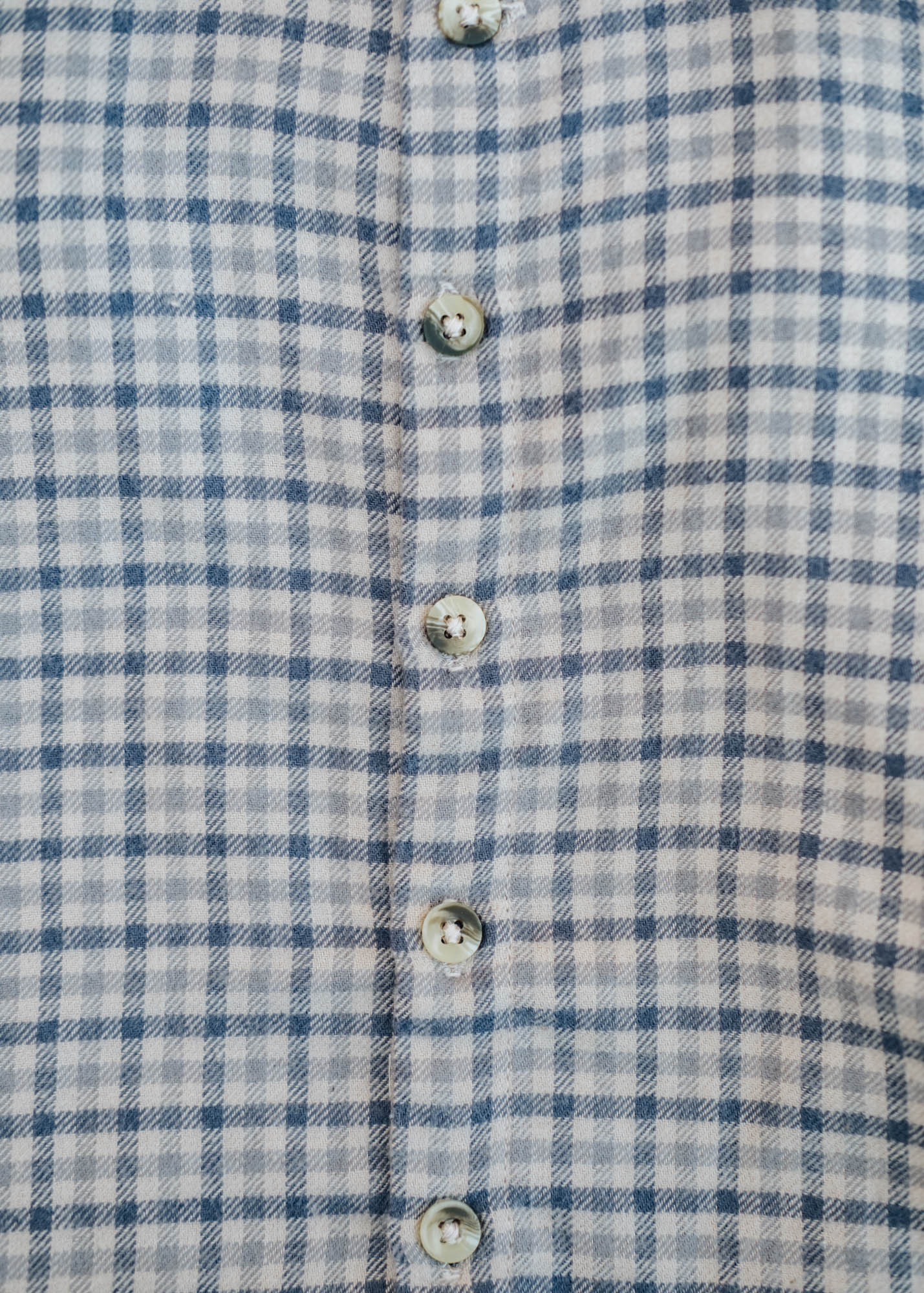 Babies' Shelby Shirt in Blue Check - Image 3