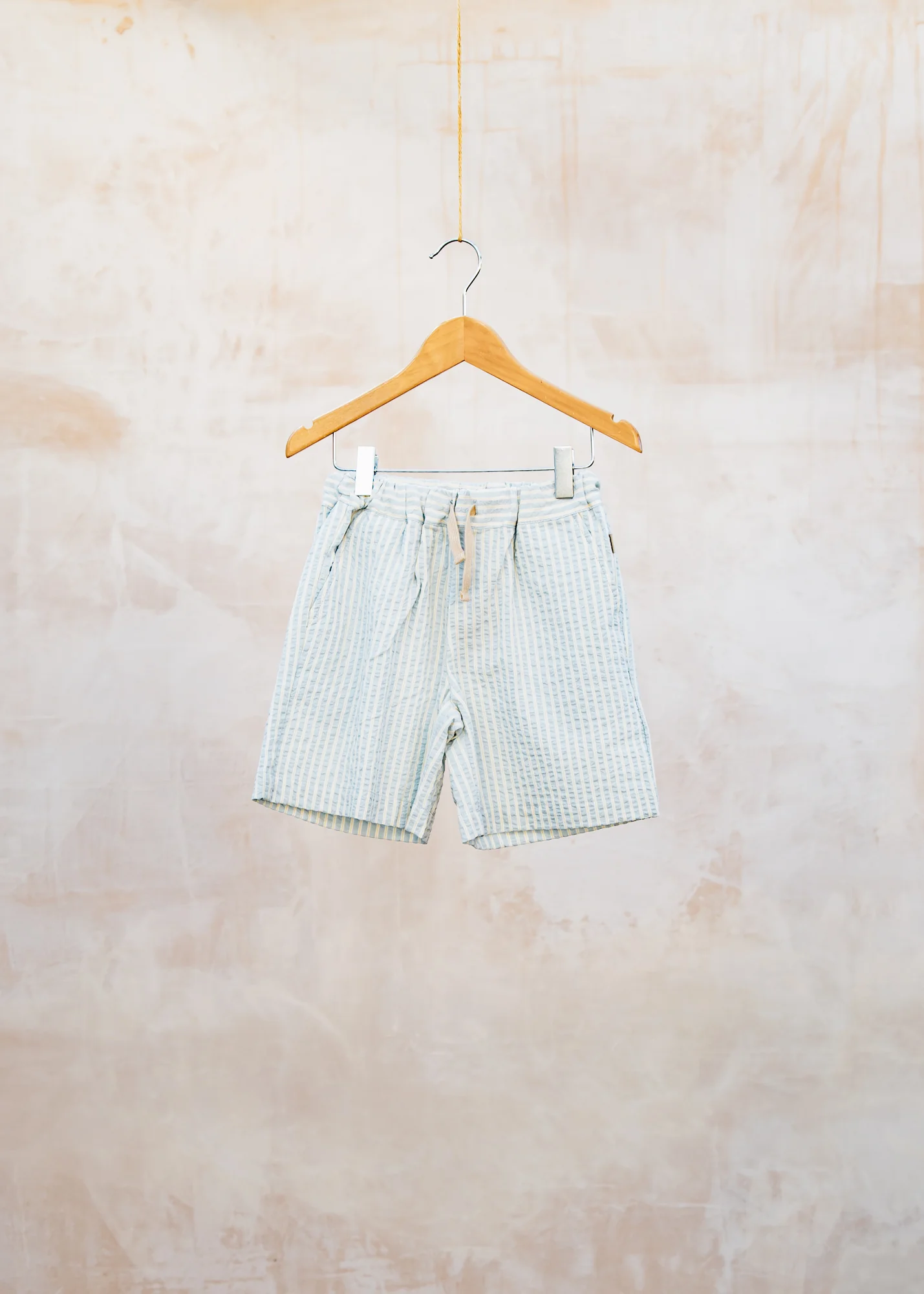 Children's Cuba Shorts in Summer Sky Stripe