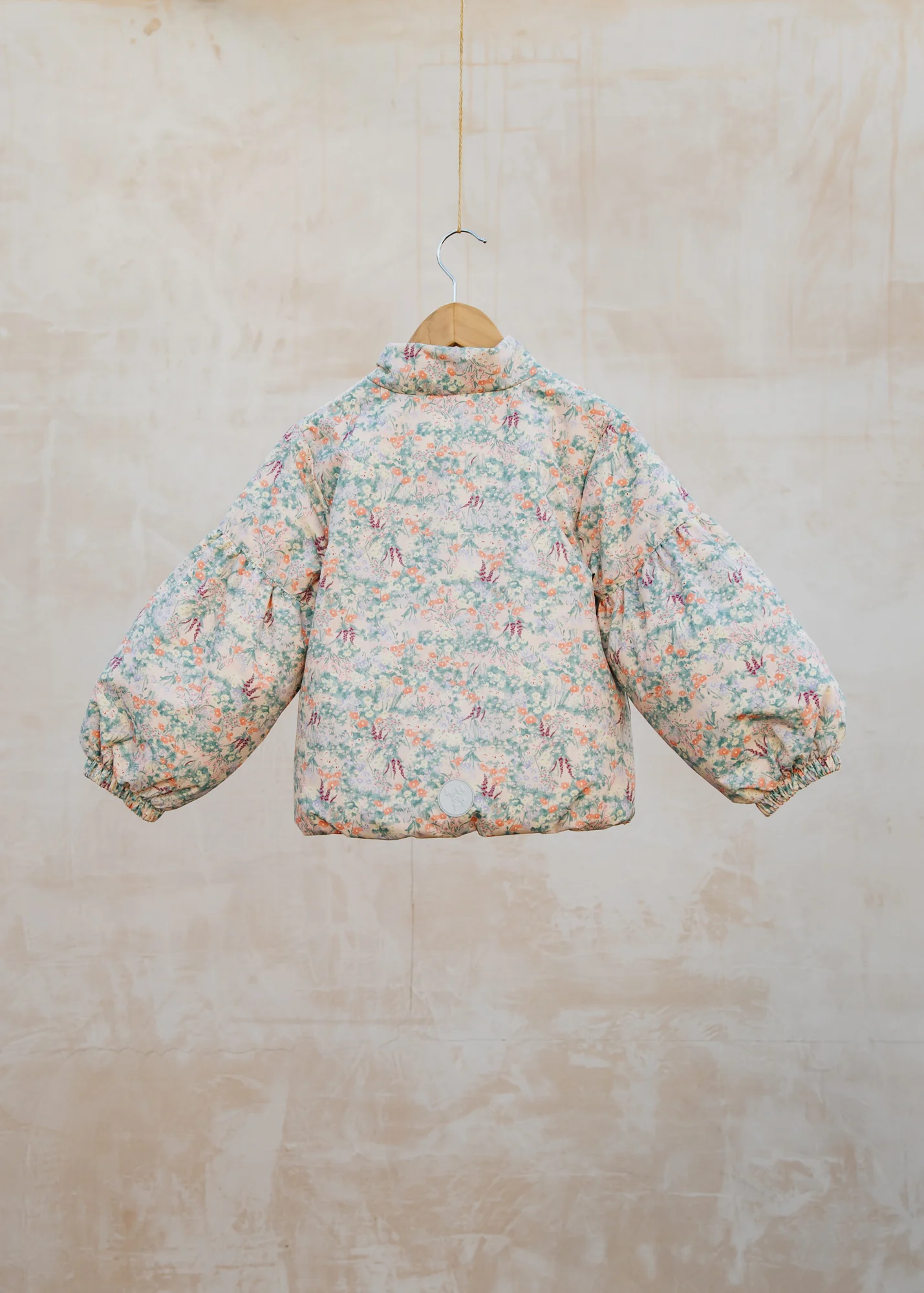Children's Sola Light Puffer Jacket in Powder Meadow Lake - Image 2